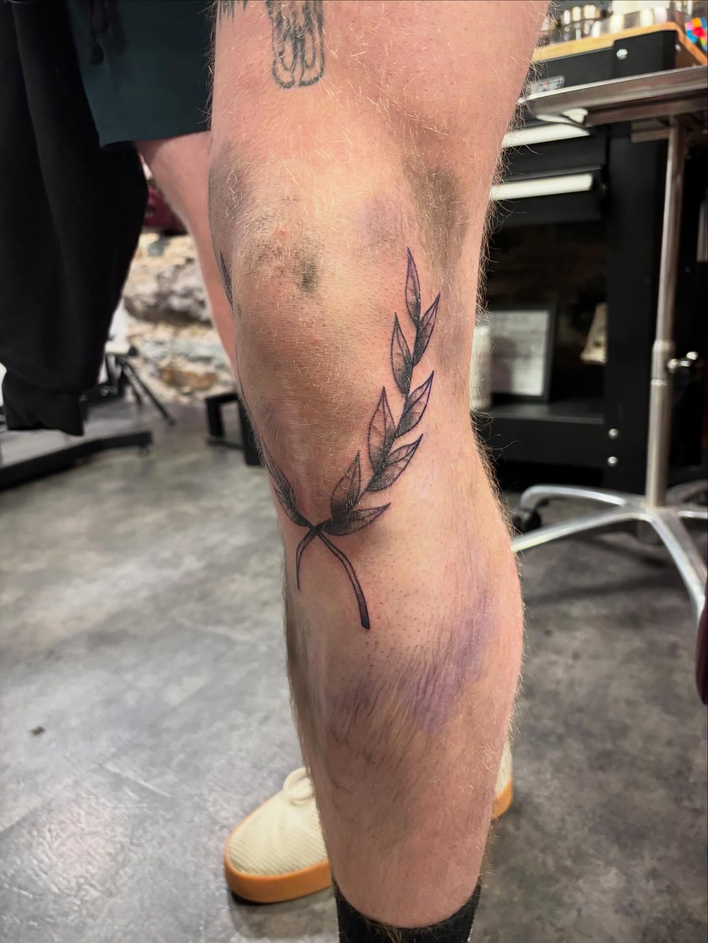 Tattoo by @inked_by_em — black_and_grey