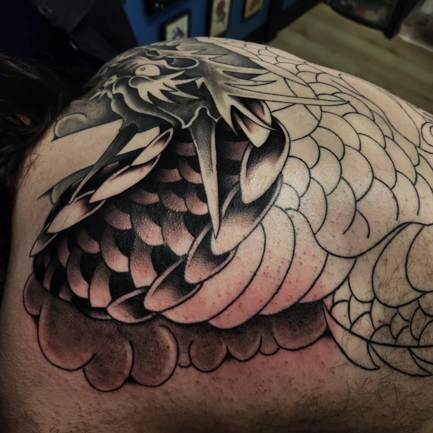 Tattoo by @art_gavvo — black_and_grey