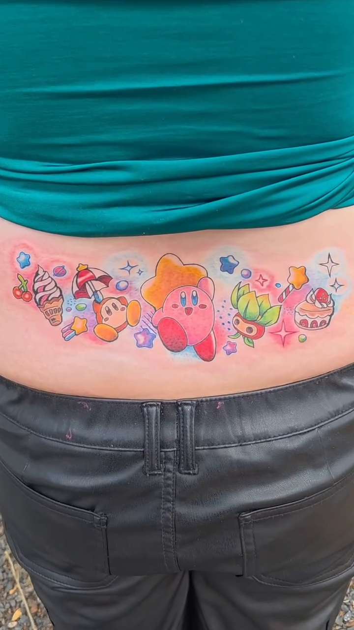 Tattoo by @junibugtat — anime, new_school