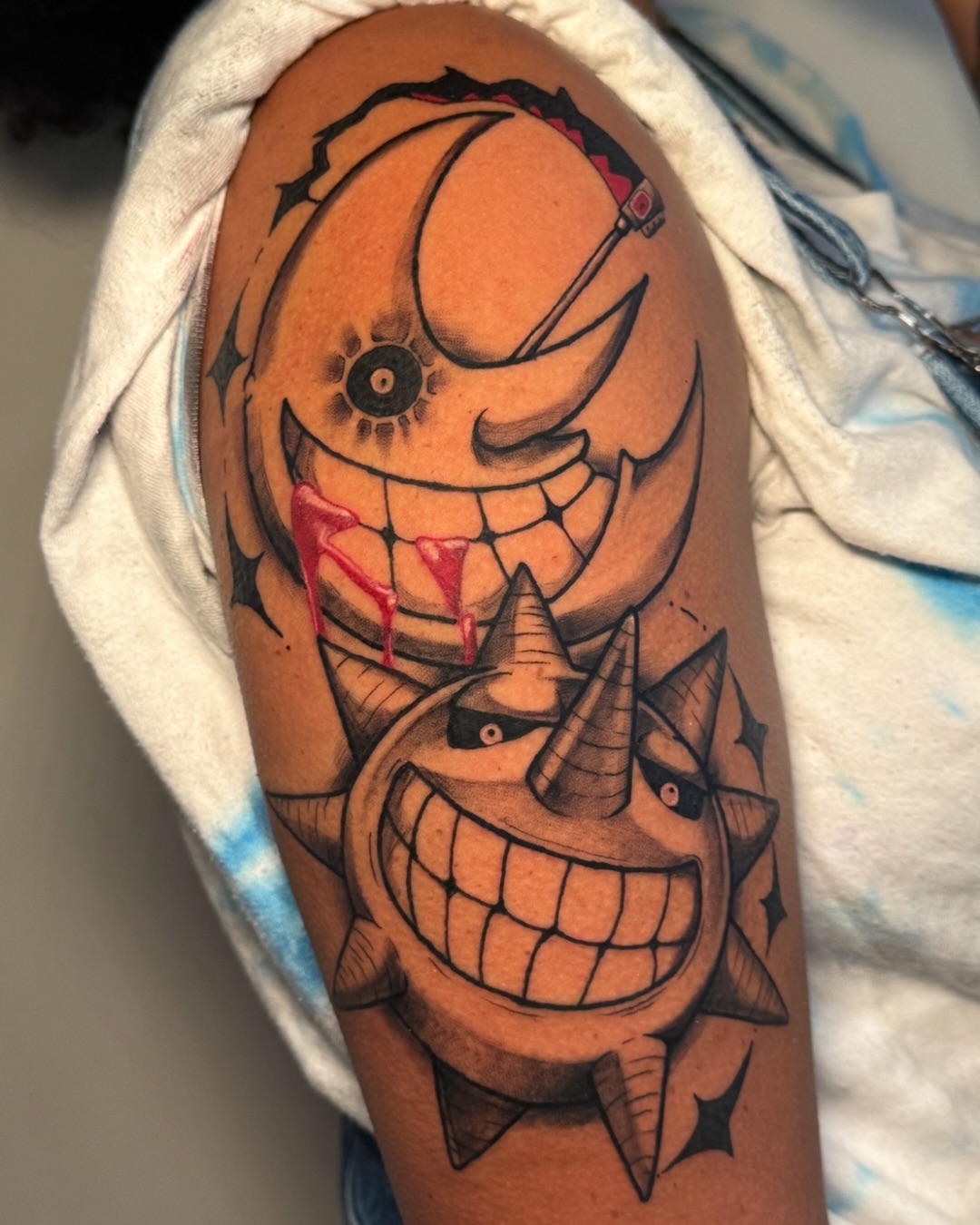 Tattoo by @selena.tattoooss — american_traditional, dark_realism