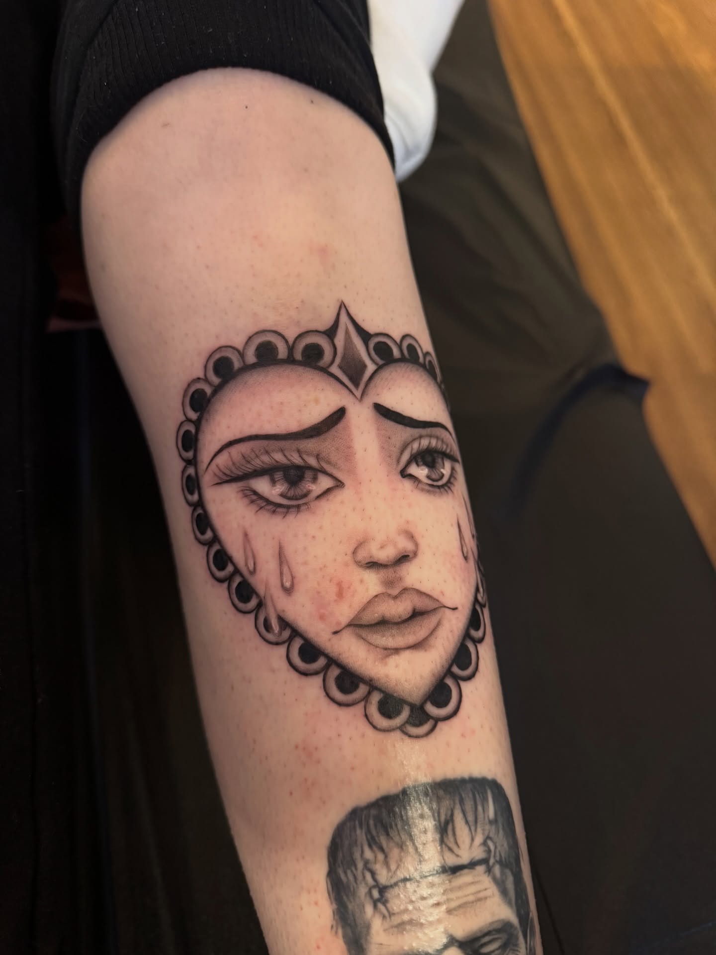 Tattoo by @zeebrruh_ — black_and_grey, realism