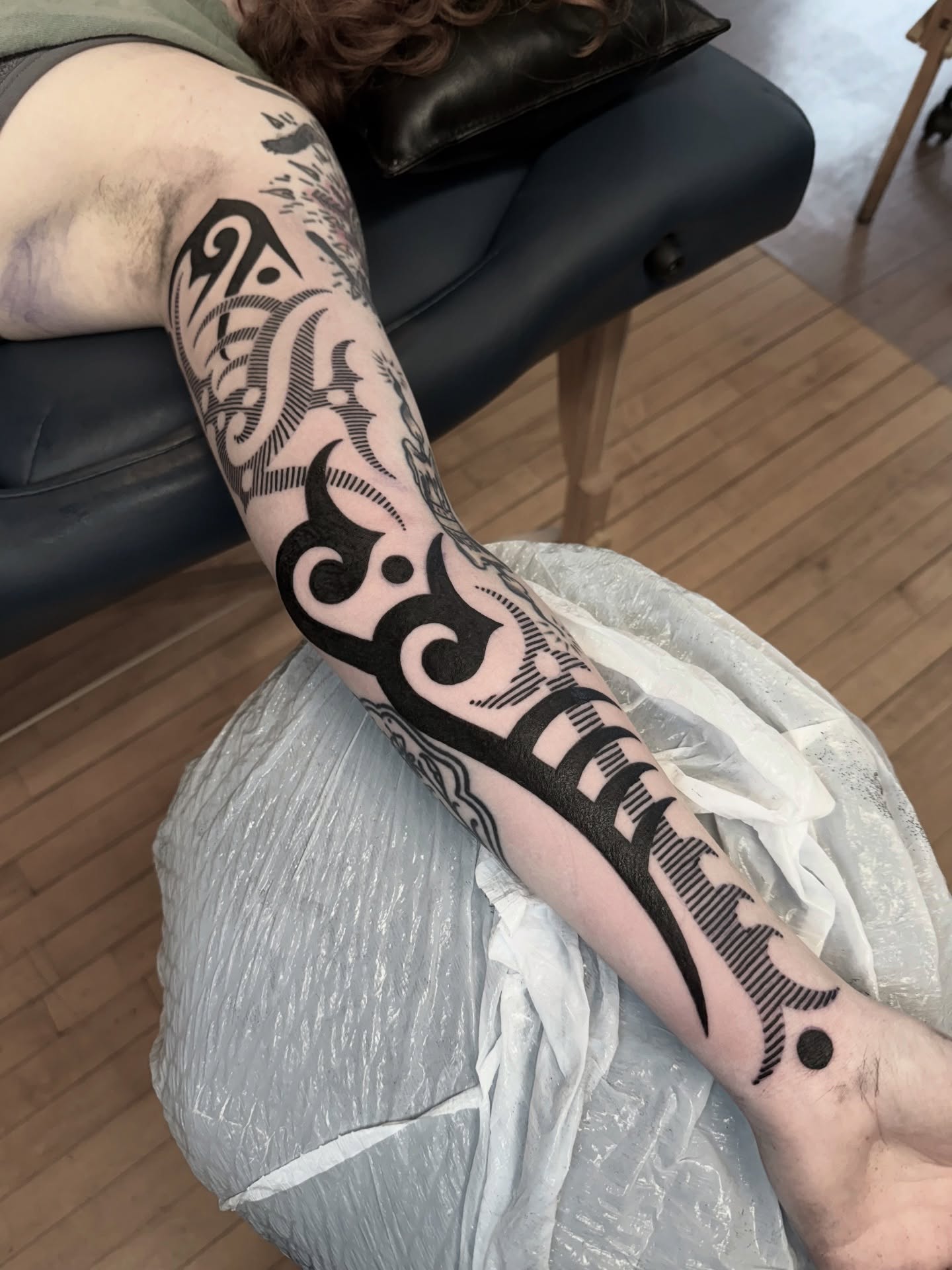 Tattoo by @jacobjamesk — tribal