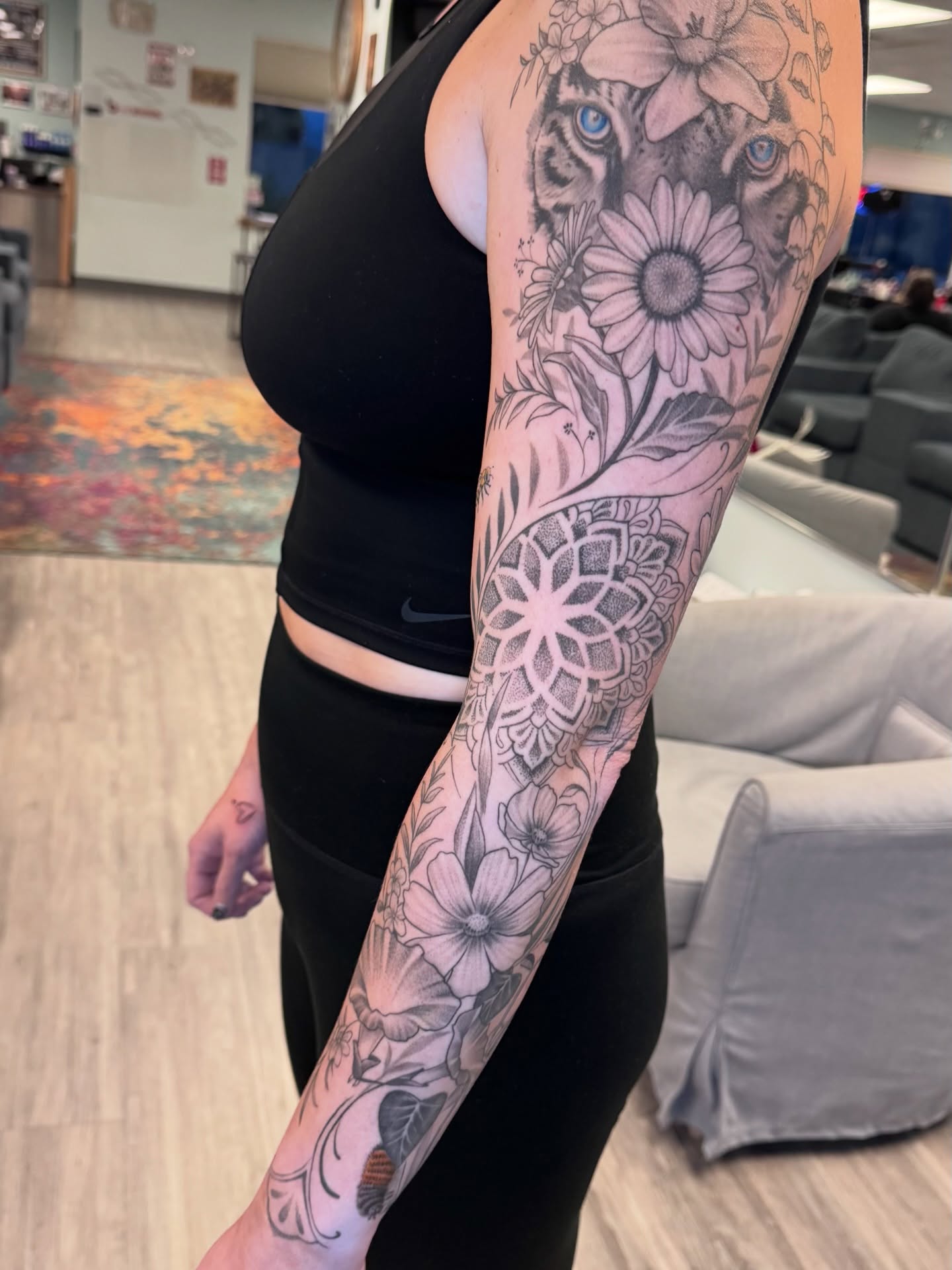 Tattoo by @marcosdavidart — black_and_grey
