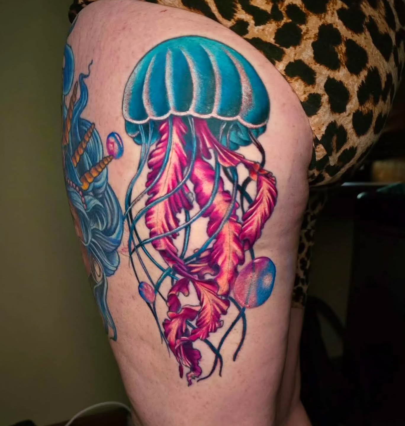 Tattoo by @steelcitytattoos — realism, watercolor