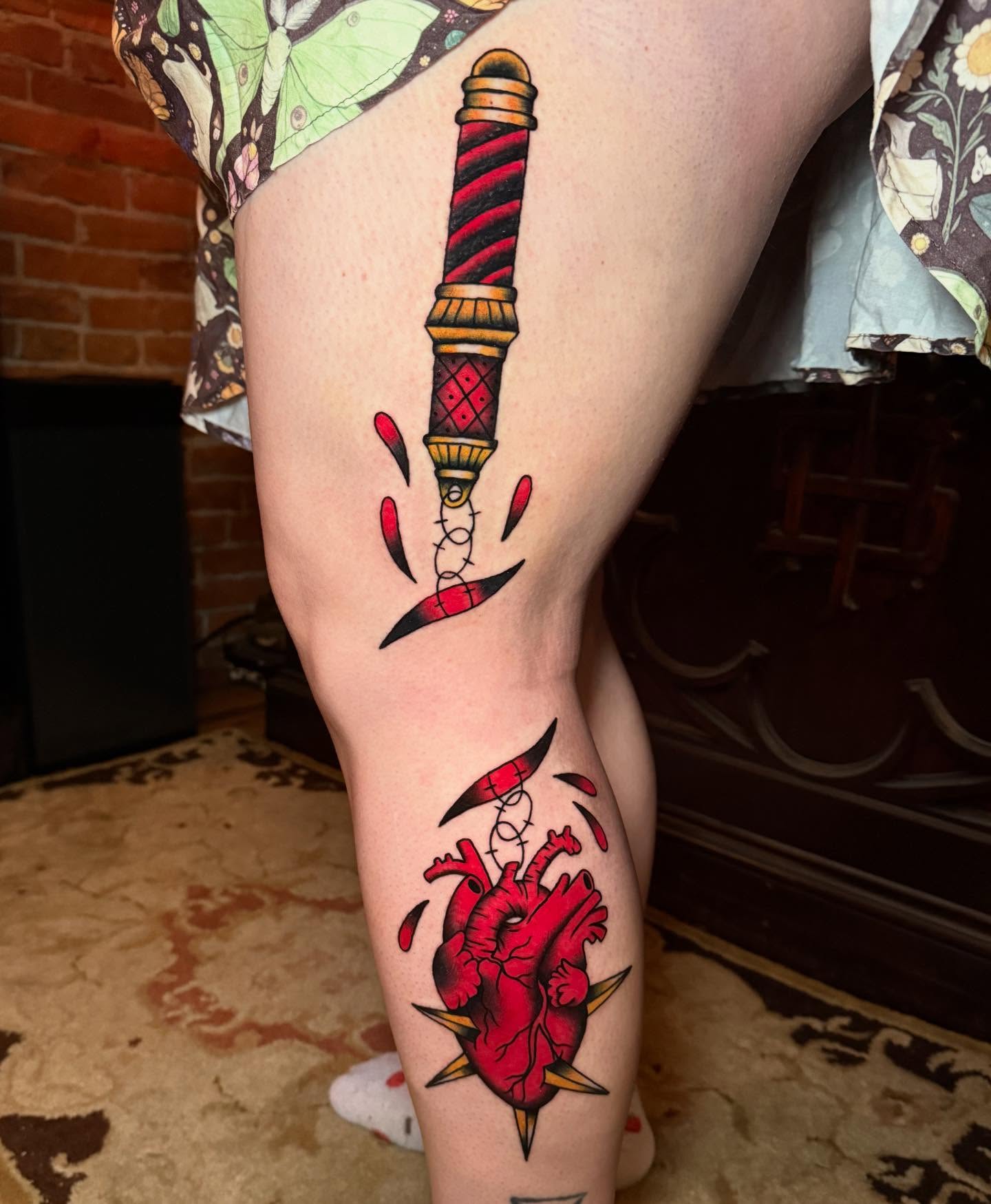 Tattoo by @emilylestrangetattoos — american_traditional, neo_traditional