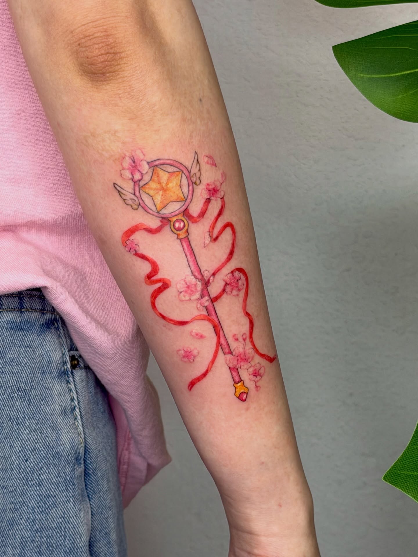 Tattoo by @lily_licious_ink — watercolor