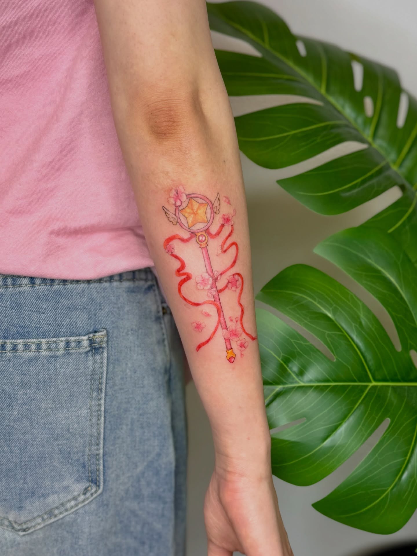 Tattoo by @lily_licious_ink — watercolor