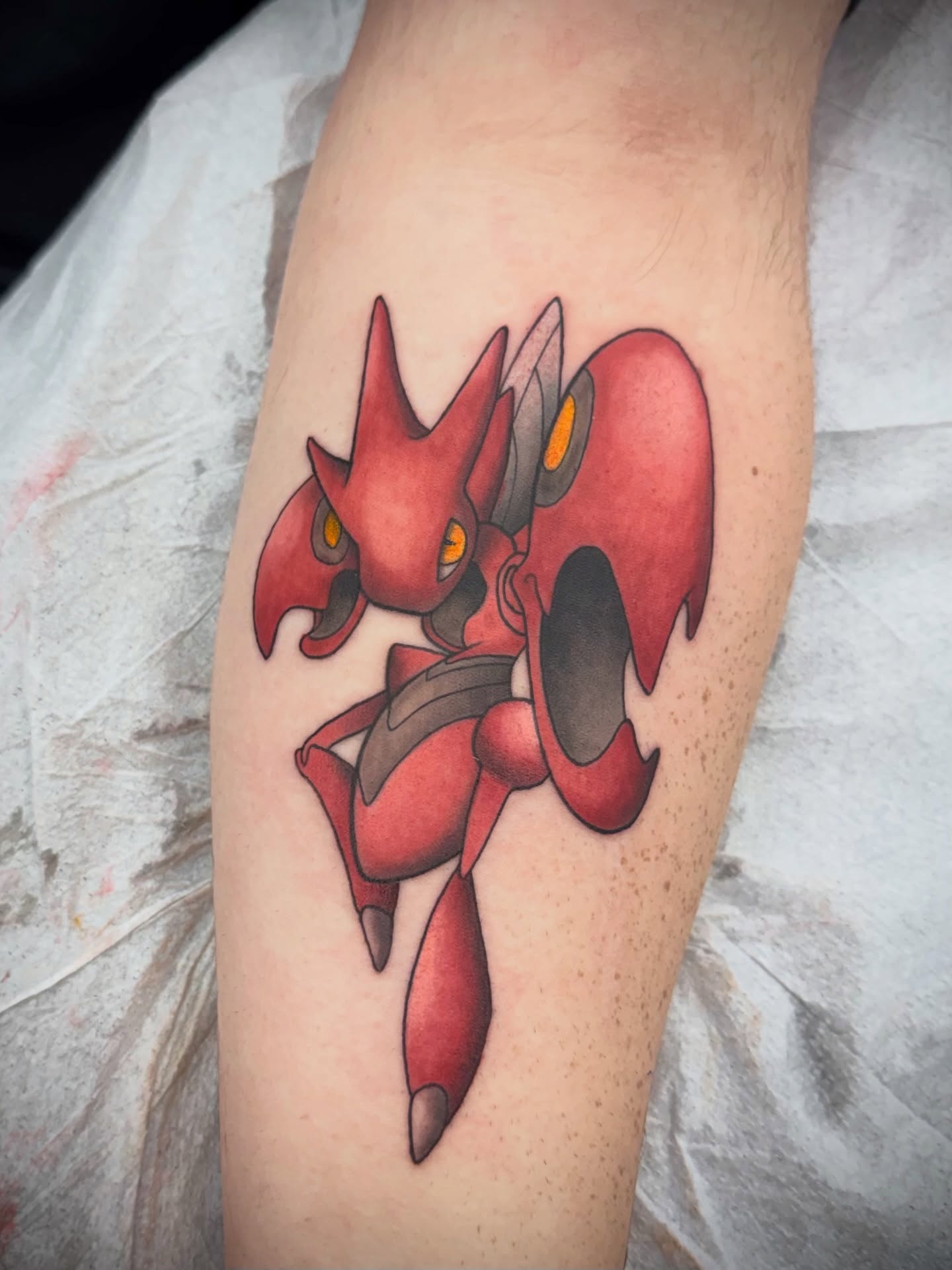Tattoo by @rori_hughes_artistry — anime