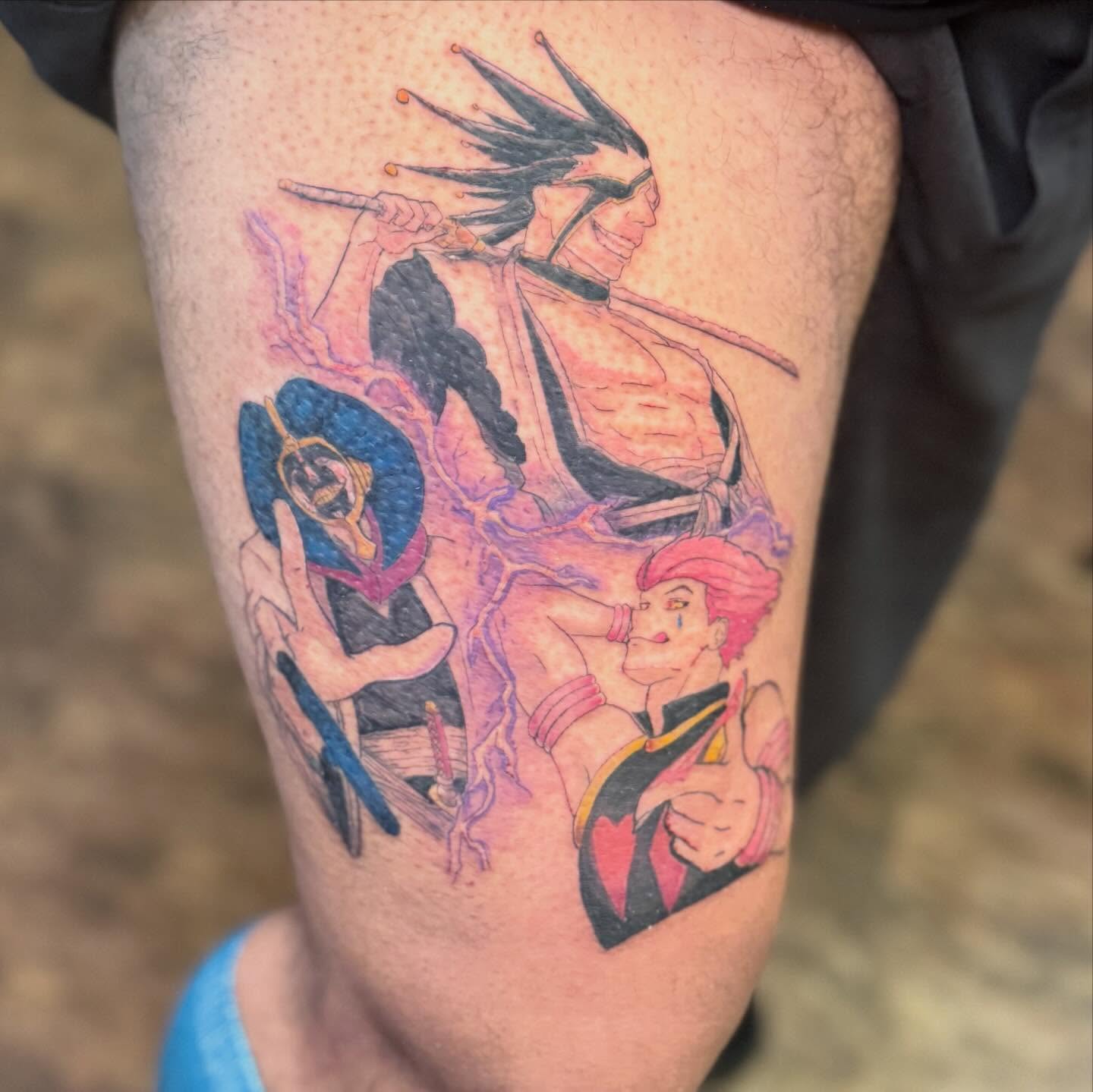 Tattoo by @millymillwood โ anime, dotwork