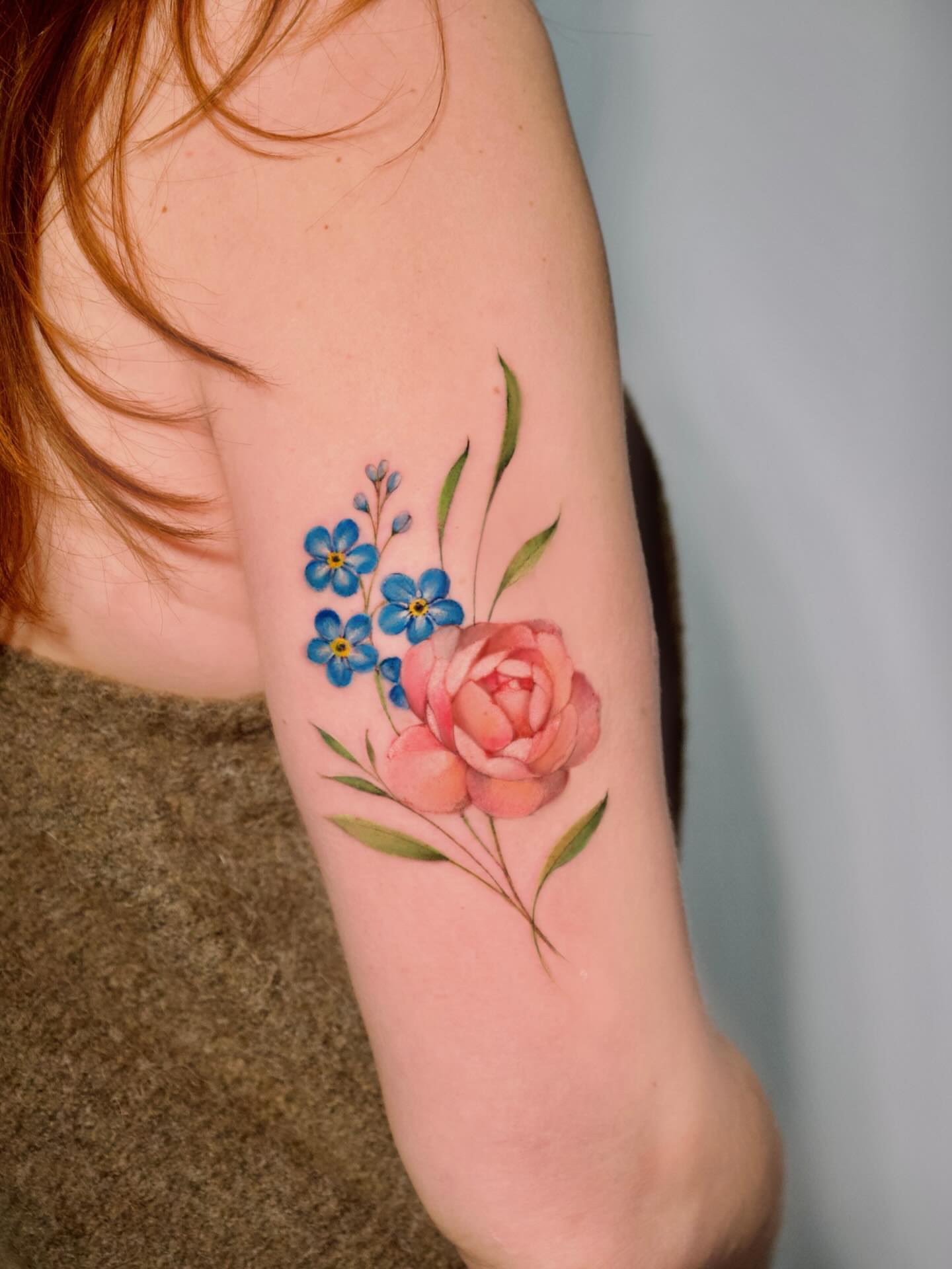 Tattoo by @shishkina_art โ watercolor