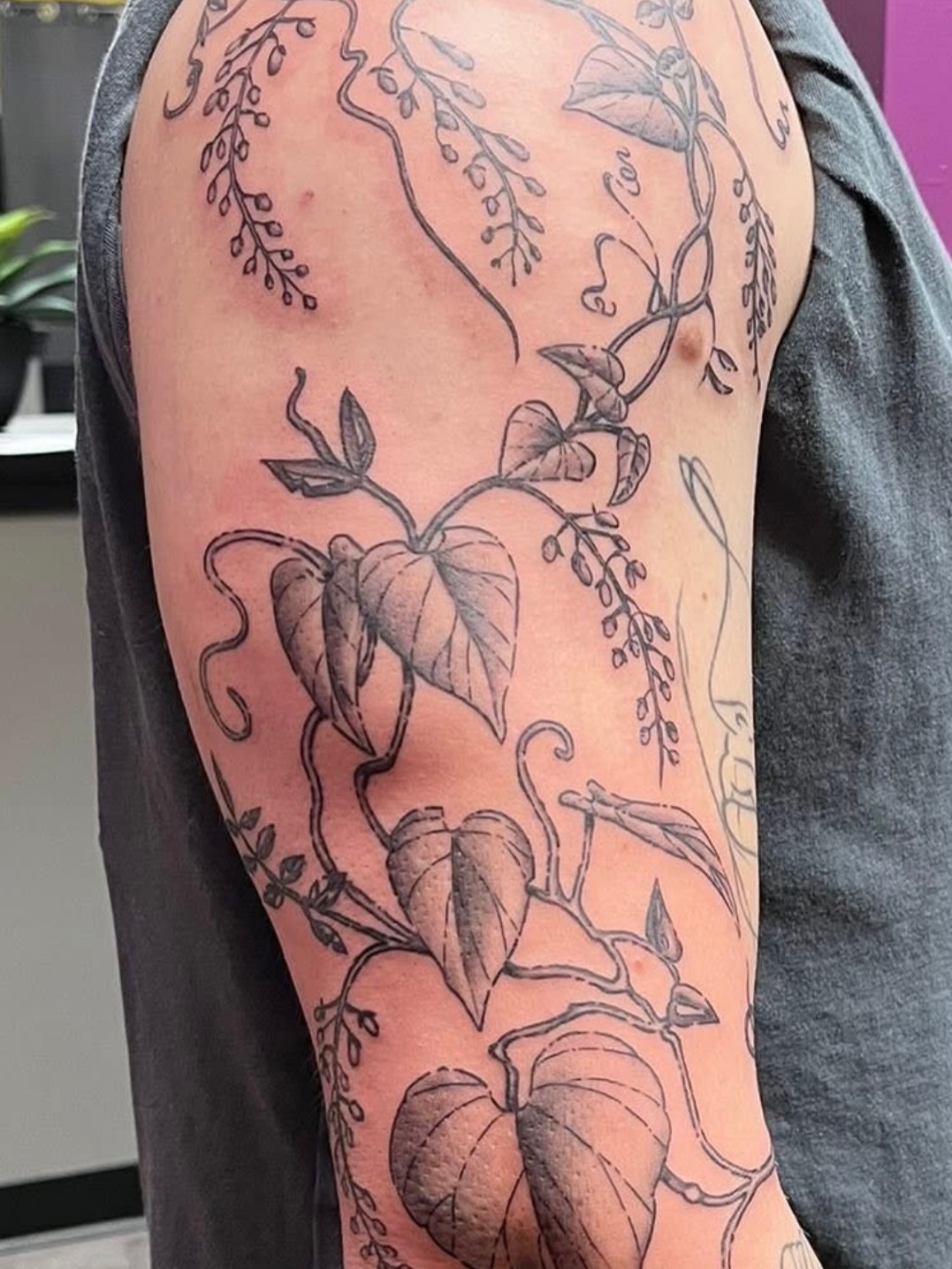 Tattoo by @inkbykg — black_and_grey