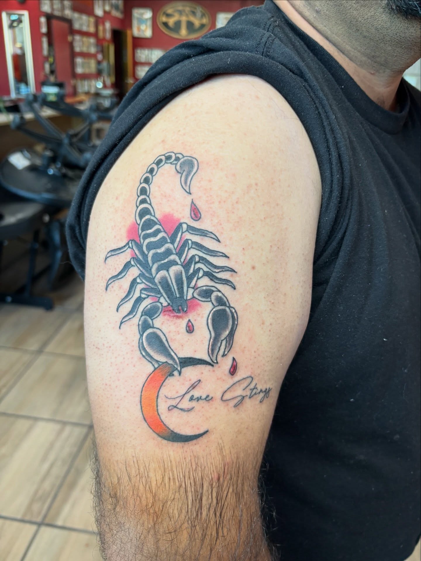Tattoo by @blkndrose — american_traditional