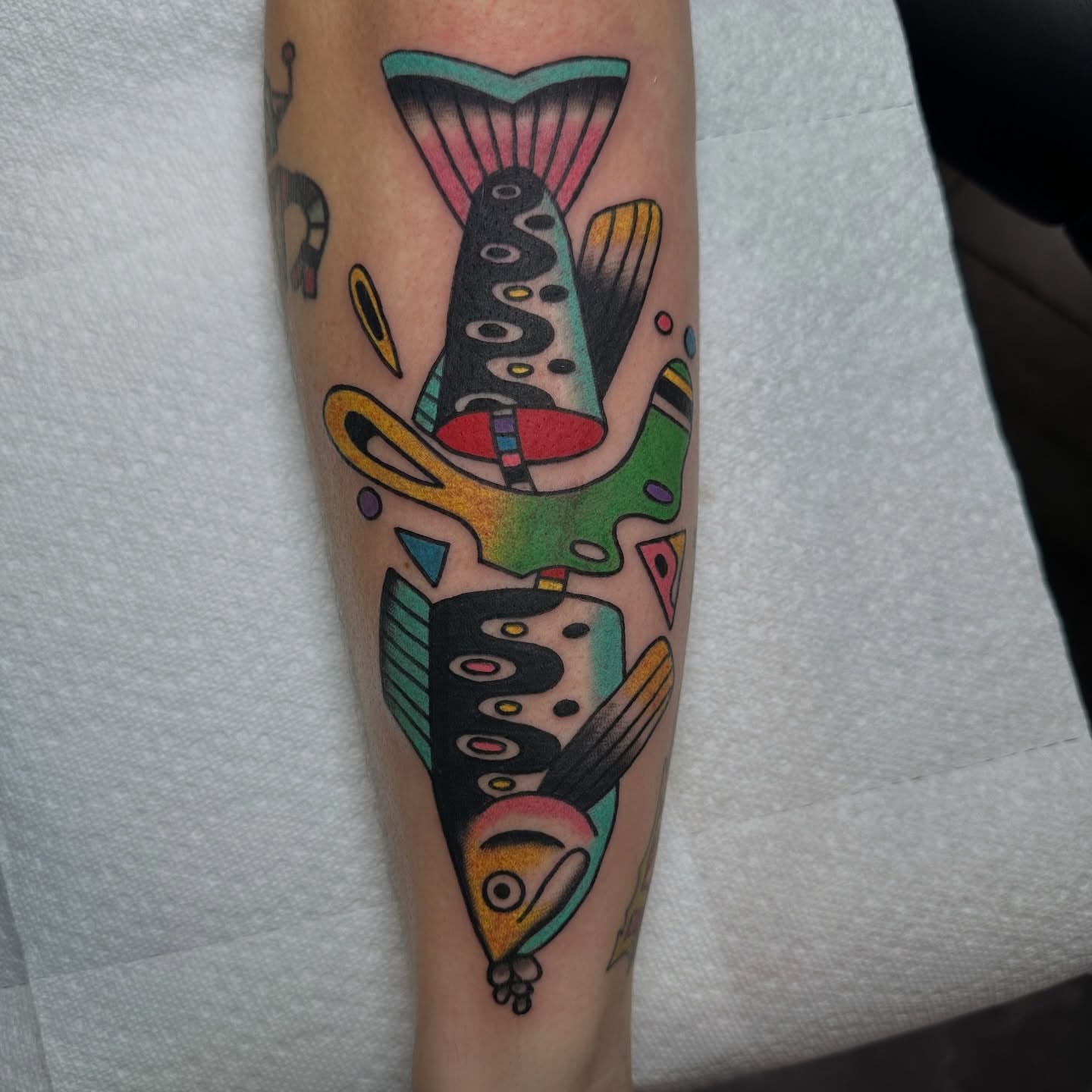 Tattoo by @toadtat2 — geometric
