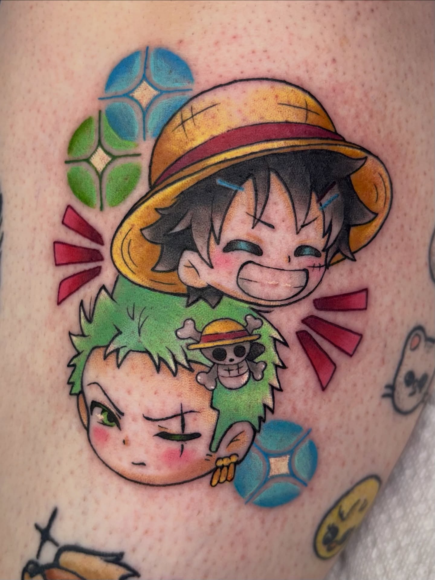 Tattoo by @prettyboyart_ — anime
