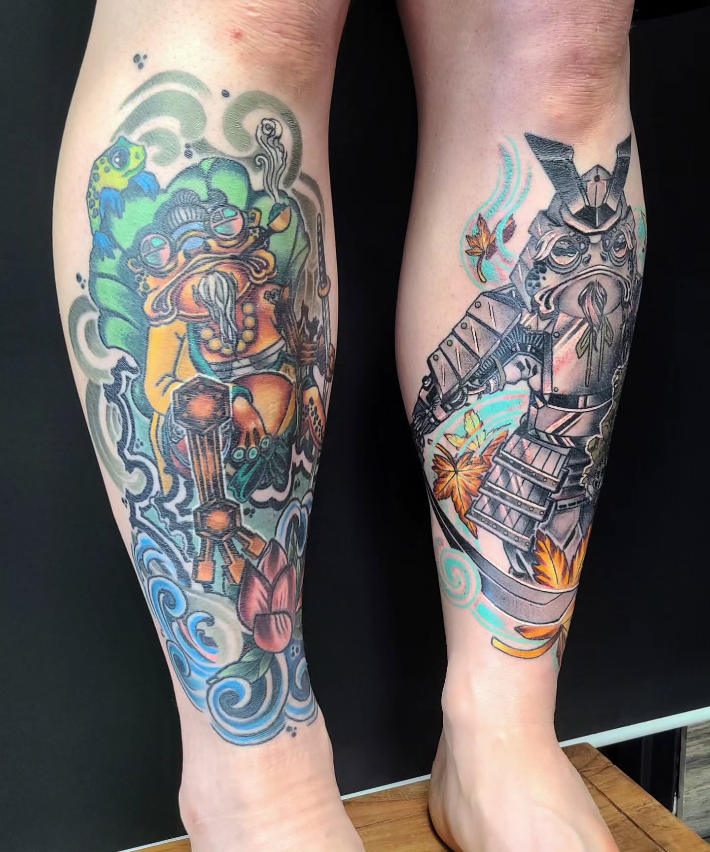 Tattoo by @the.morrioghain — american_traditional, dotwork