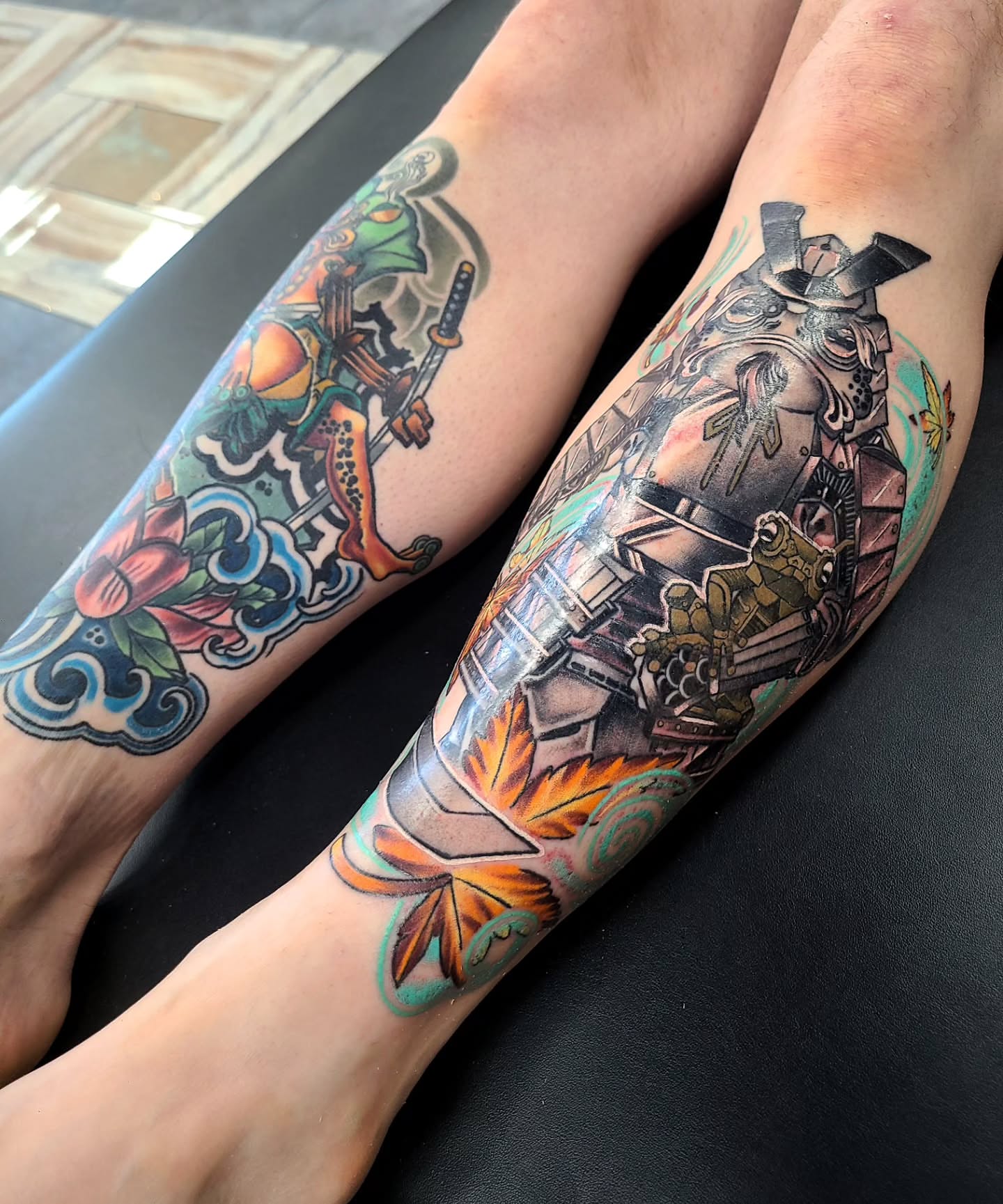 Tattoo by @the.morrioghain — american_traditional, dotwork