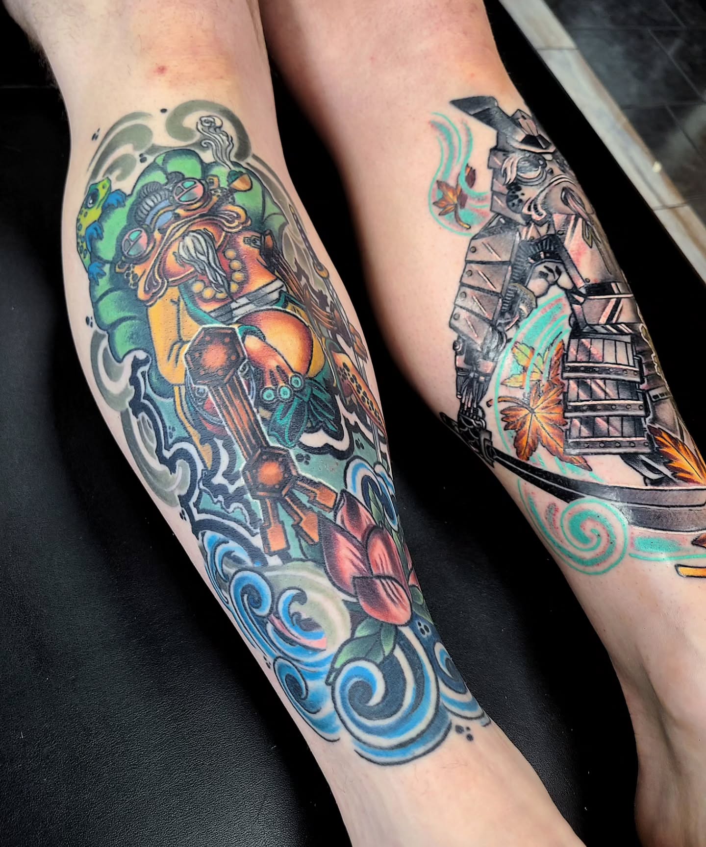 Tattoo by @the.morrioghain — american_traditional, new_school