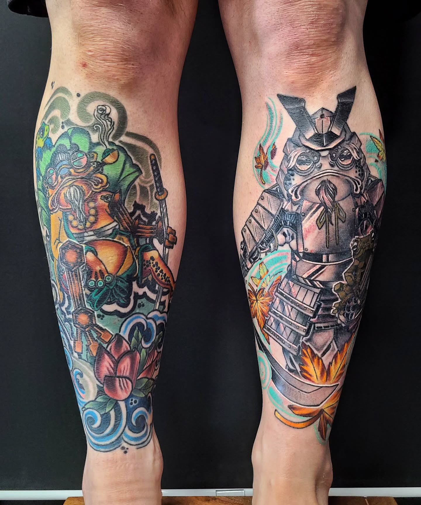 Tattoo by @the.morrioghain — japanese_irezumi, dotwork