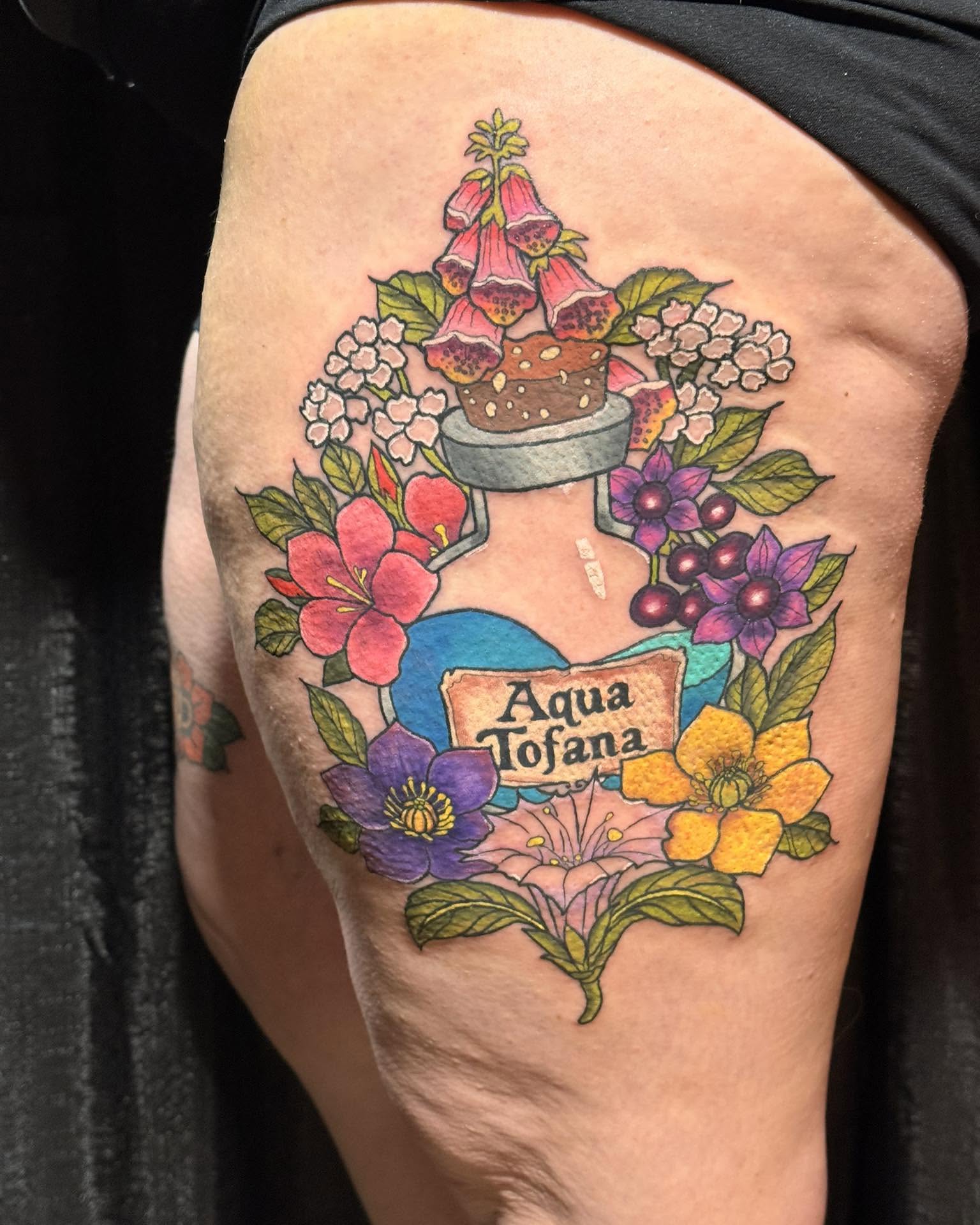 Tattoo by @ink.by.angel89 — new_school, illustrative