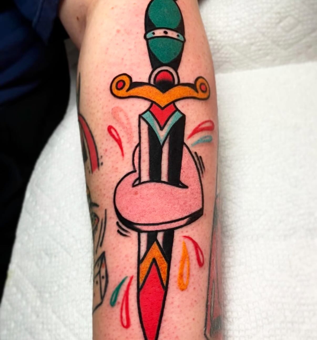 Tattoo by @okaytats — american_traditional