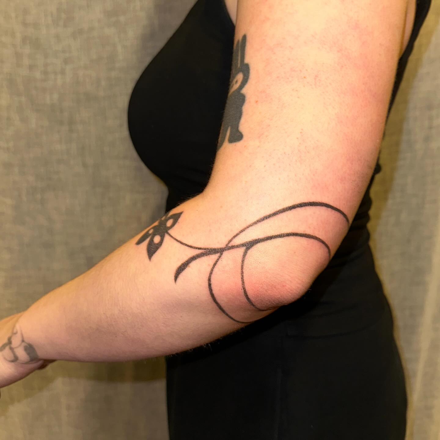 Basketball black and grey tattoo on the forearm by kate
