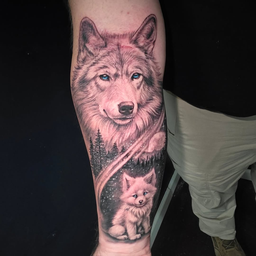 Tattoo by @molassesjones — realism, black_and_grey
