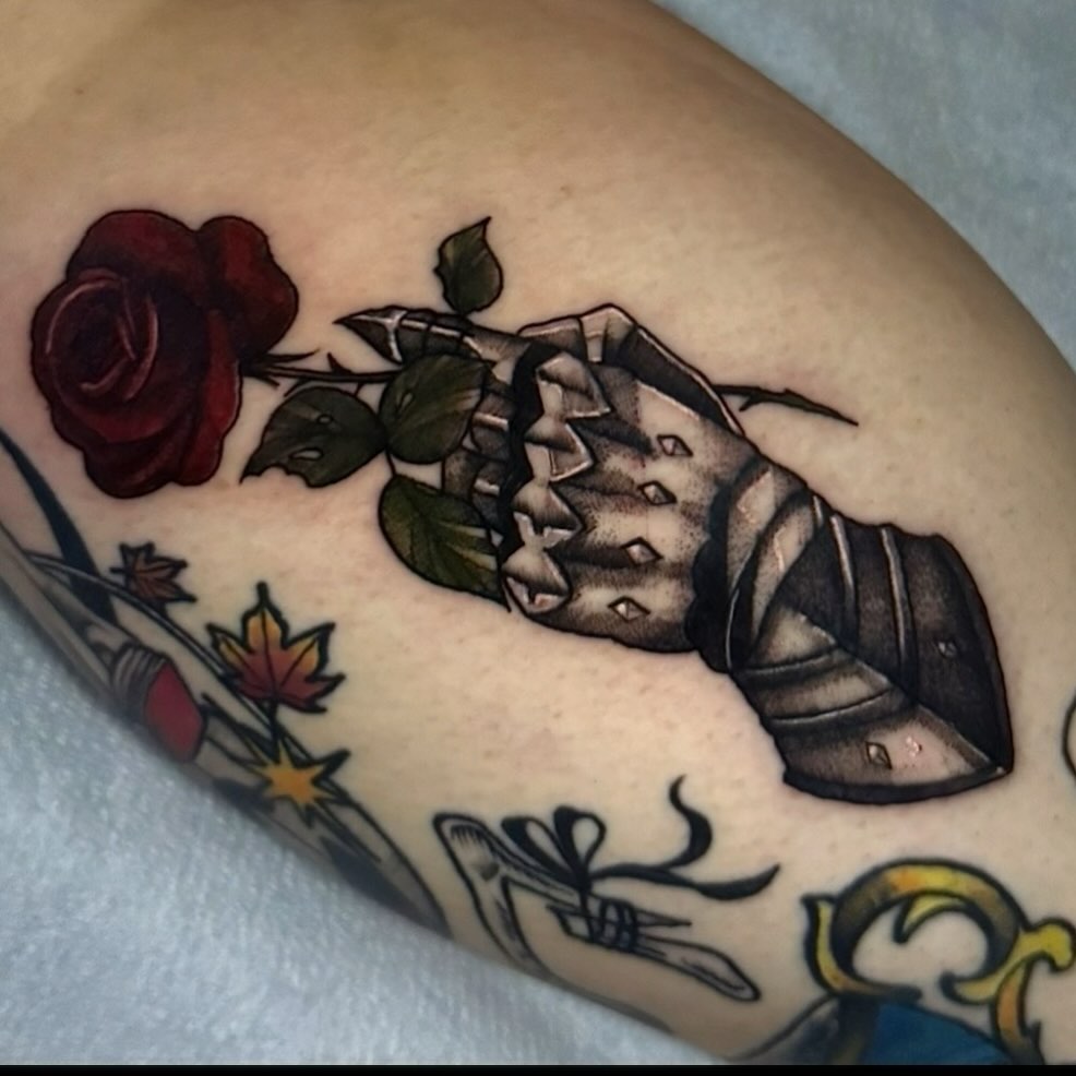 Tattoo by @breestallworthtattoo — american_traditional, black_and_grey