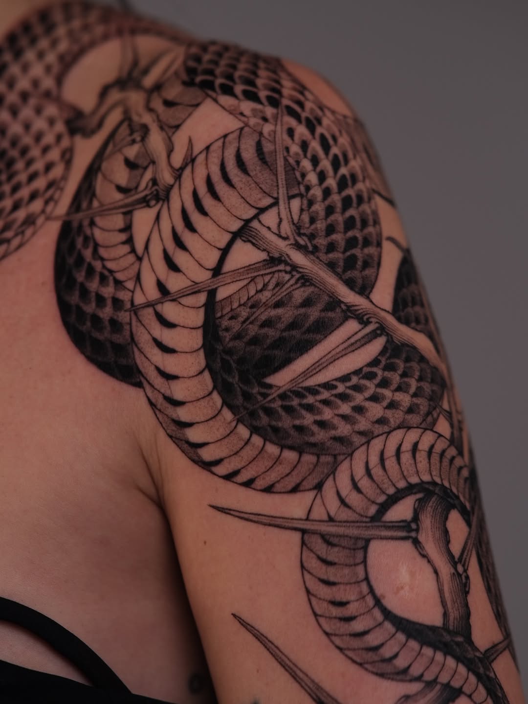 Tattoo by @bayun.tattoos — black_and_grey, realism