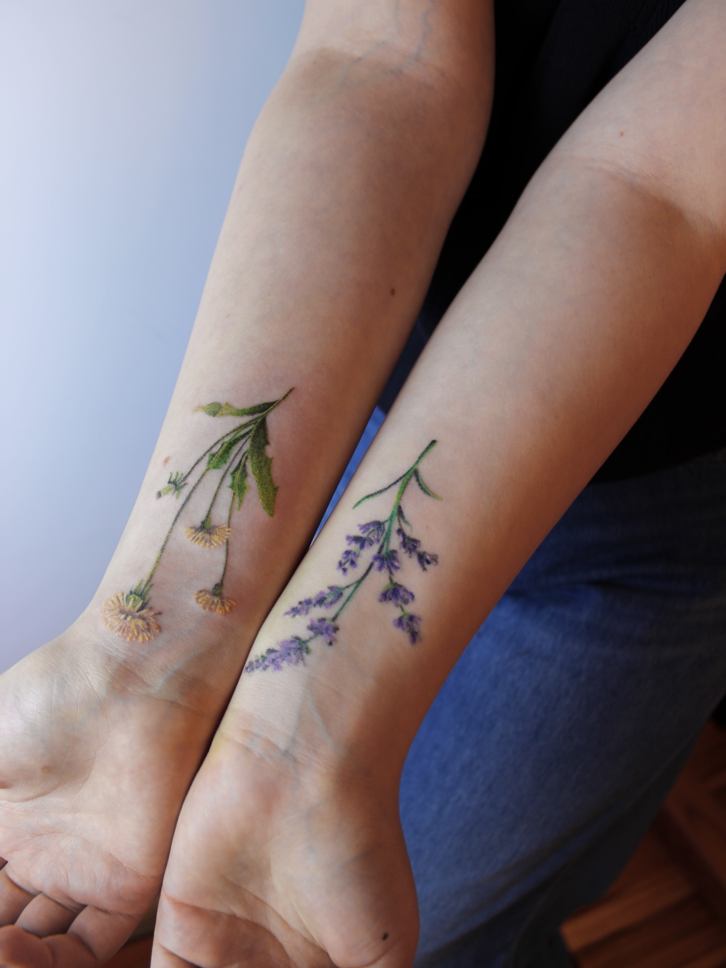 Tattoo by @miikasche — watercolor