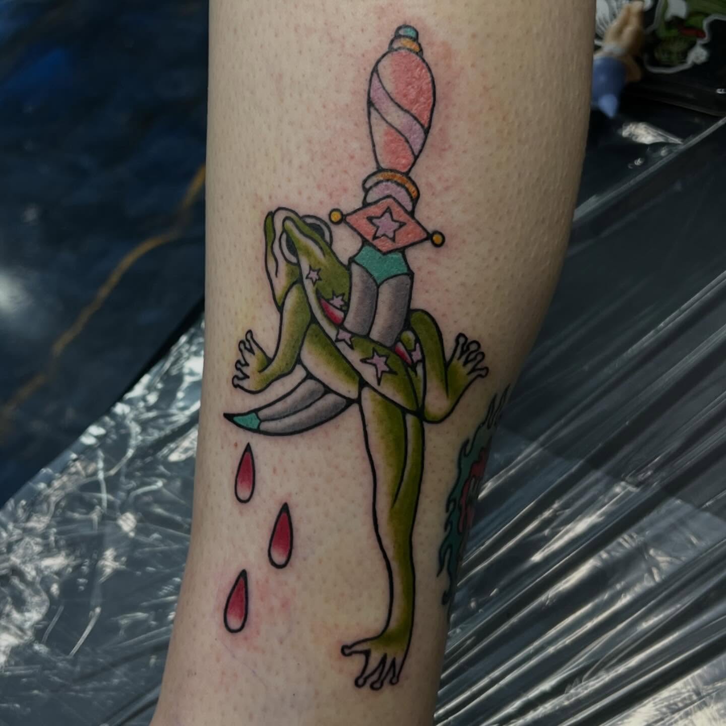 Tattoo by @chameleonart — american_traditional