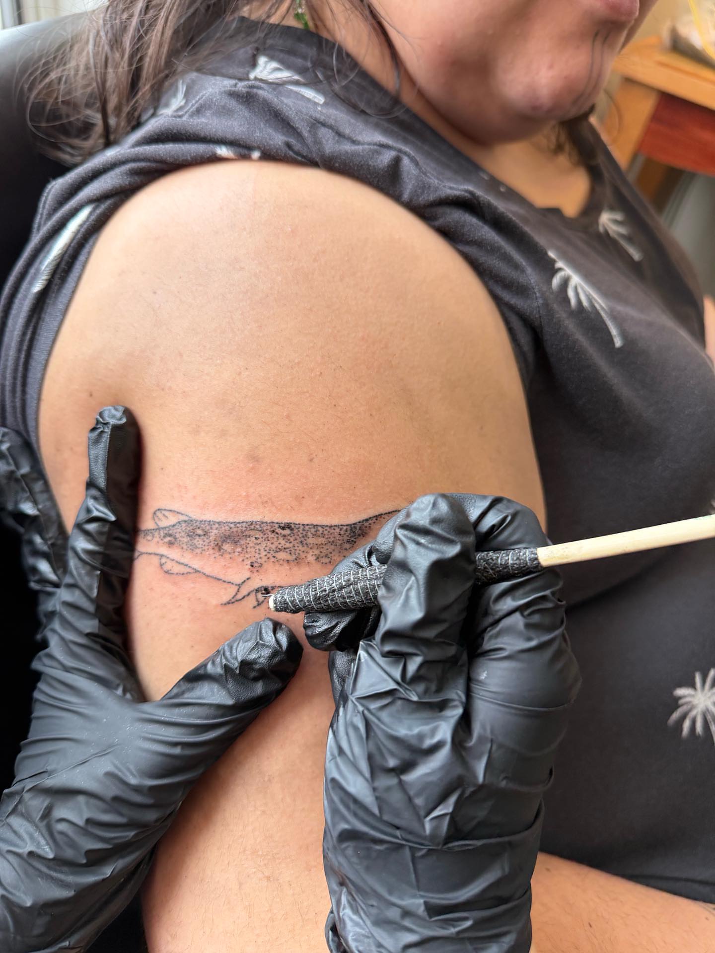 Tattoo by Bowie • handpoke tattoo artist / traditional practitioner, Calgary, Canada