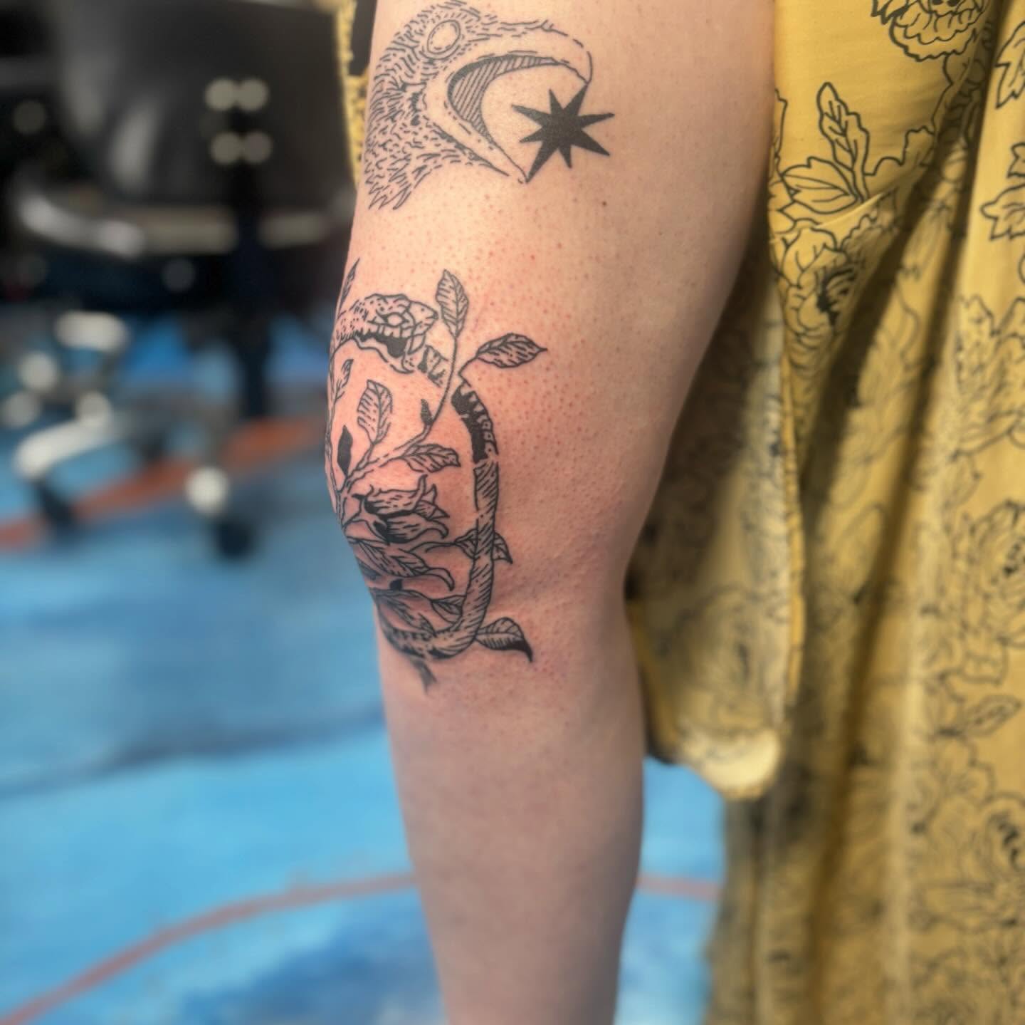 Tattoo by @camsykestattoos — black_and_grey