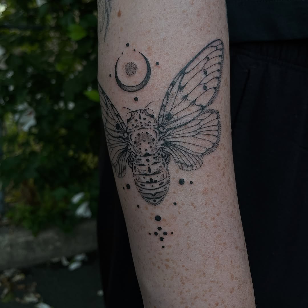 Tattoo by @jettaturas β dotwork, fine_line