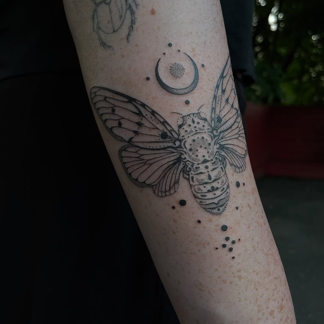 Tattoo by @jettaturas β dotwork, fine_line