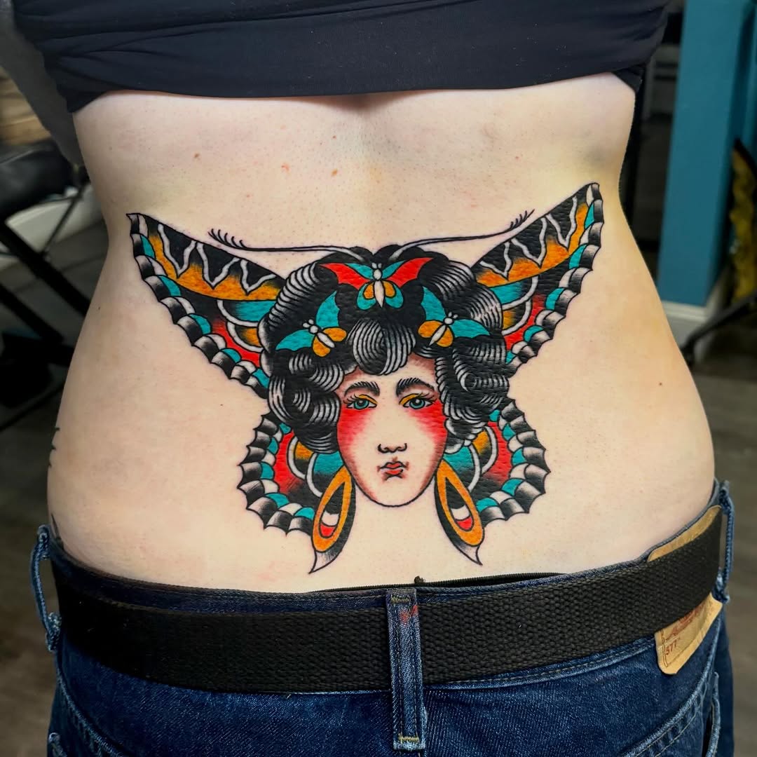 Tattoo by @tattoosbytexas — american_traditional, neo_traditional