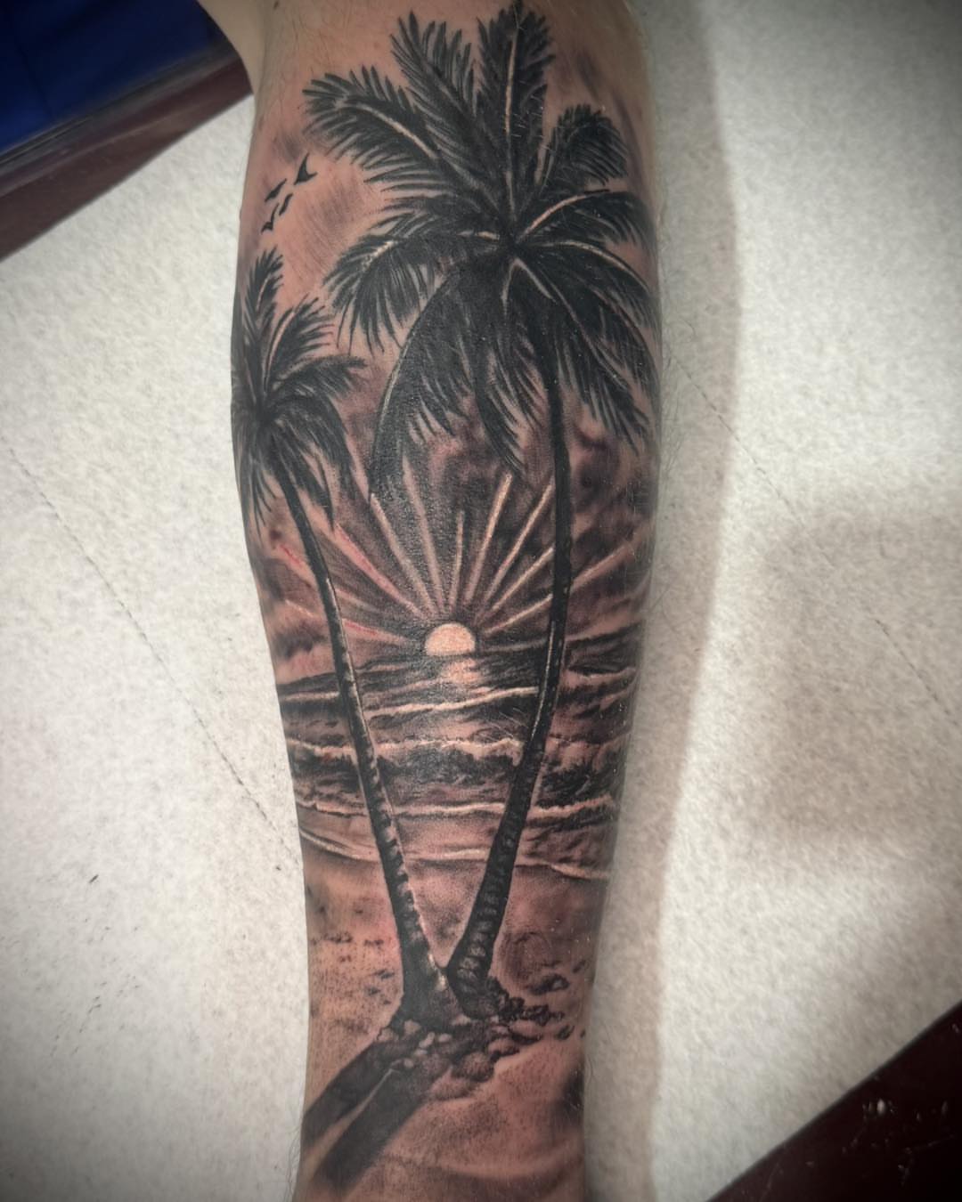 Tattoo by @jherrontattoo — realism, black_and_grey
