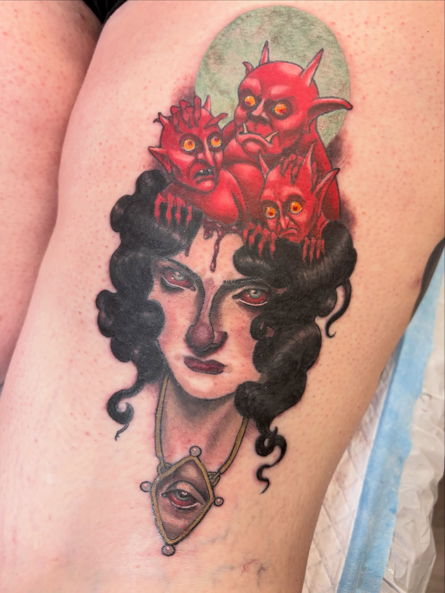 Tattoo by @kaylieseaver — dark_realism, illustrative