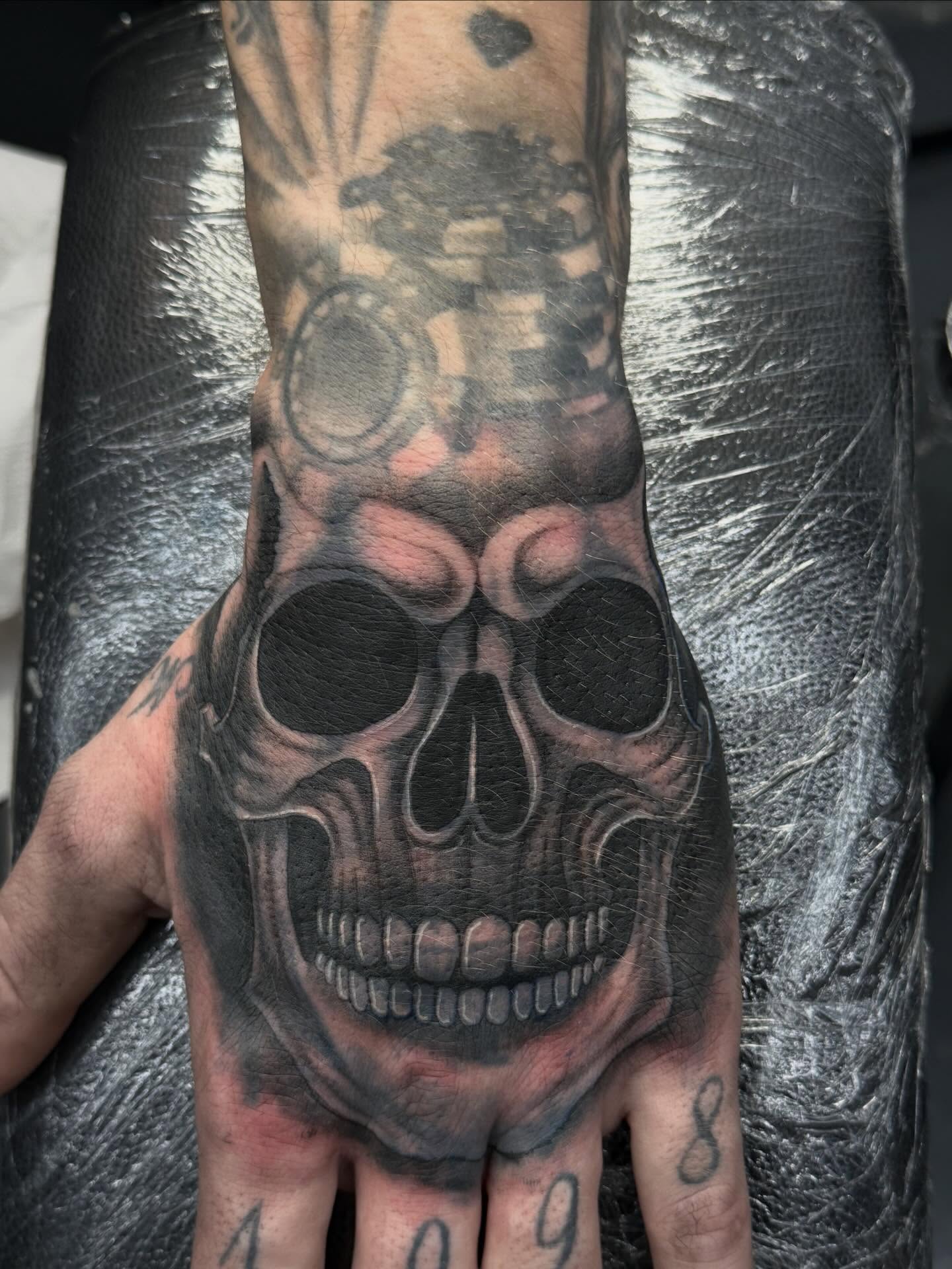 Tattoo by @tattsbykimbo — realism, dark_realism