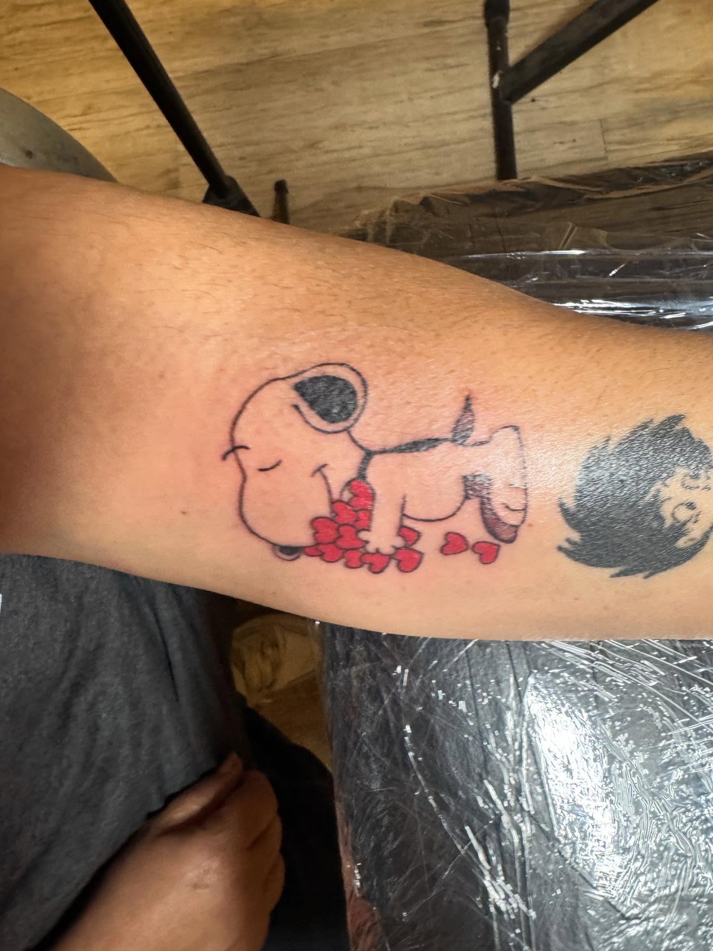 Tattoo by @ironroots — dotwork