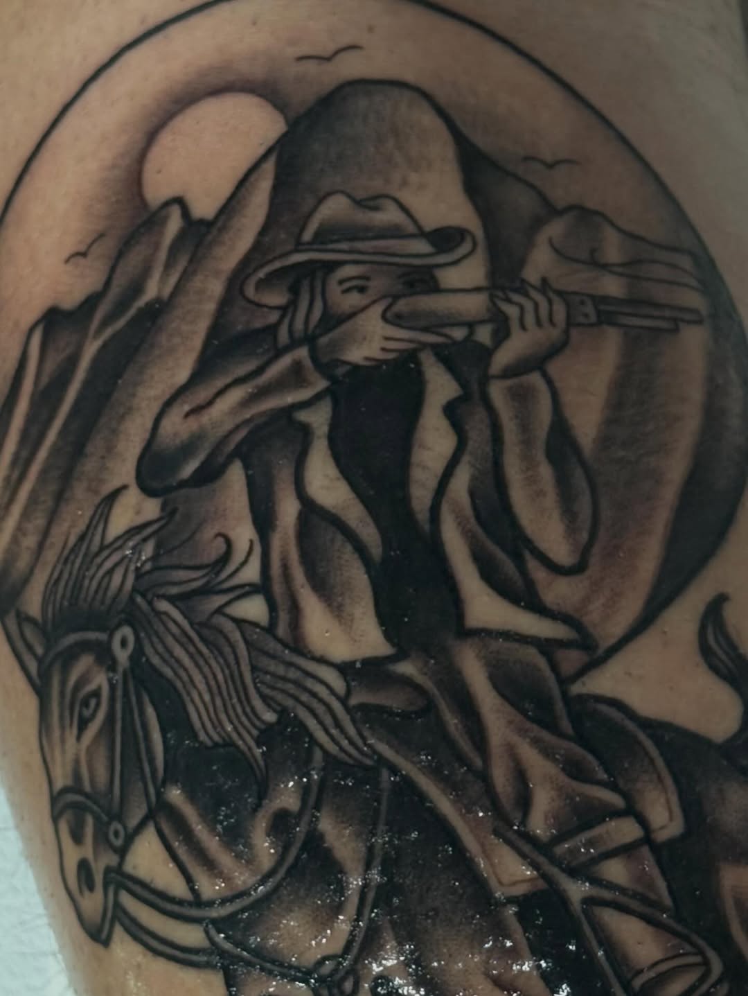 Tattoo by @loco_livin — american_traditional, black_and_grey
