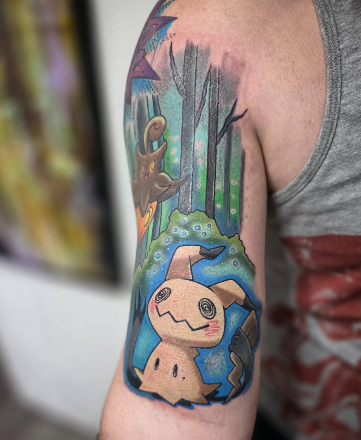 Tattoo by @robot85kills — dotwork
