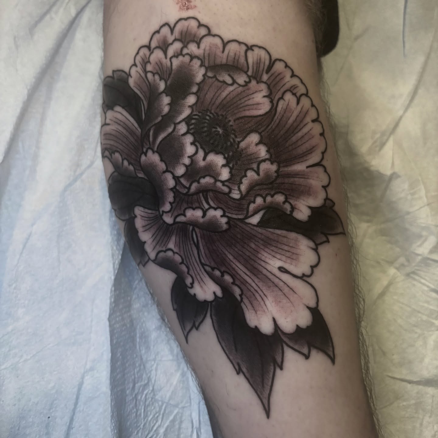 Tattoo by @mikemactattoo — black_and_grey