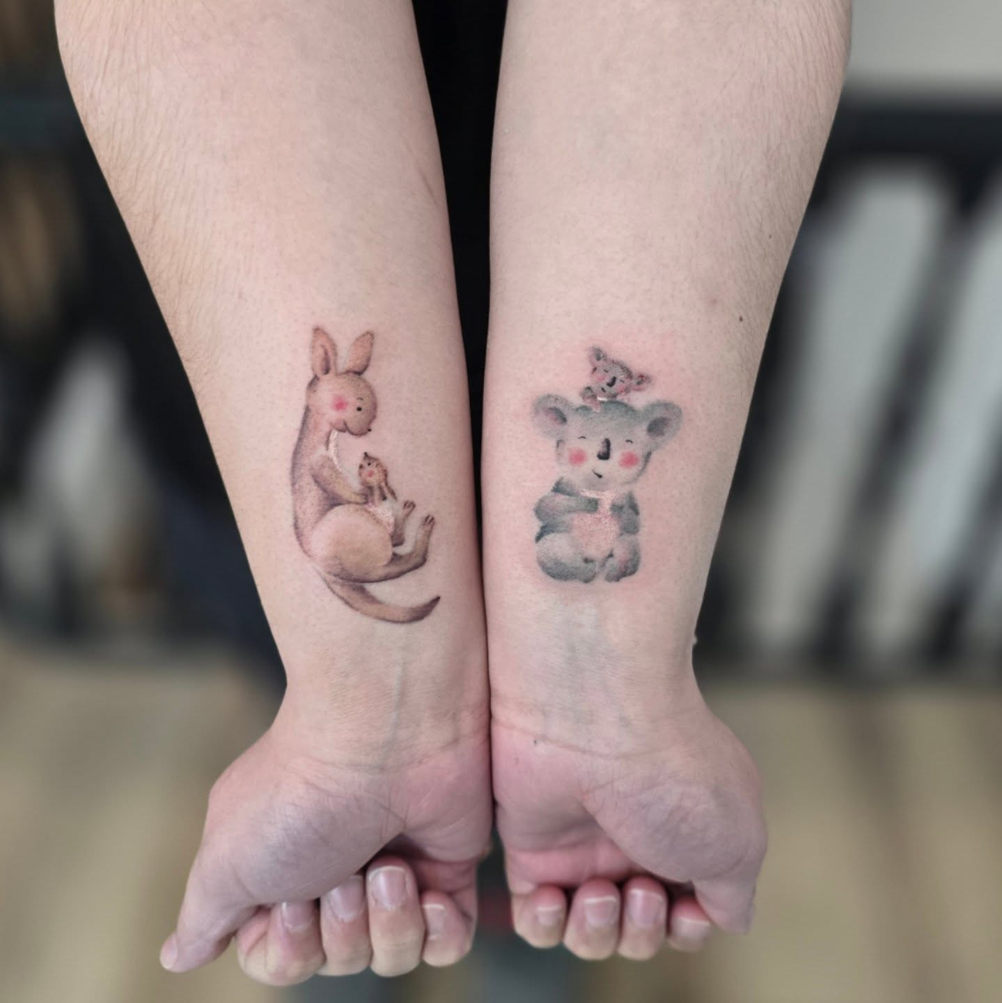 Tattoo by @taylornichole.tattoos — watercolor
