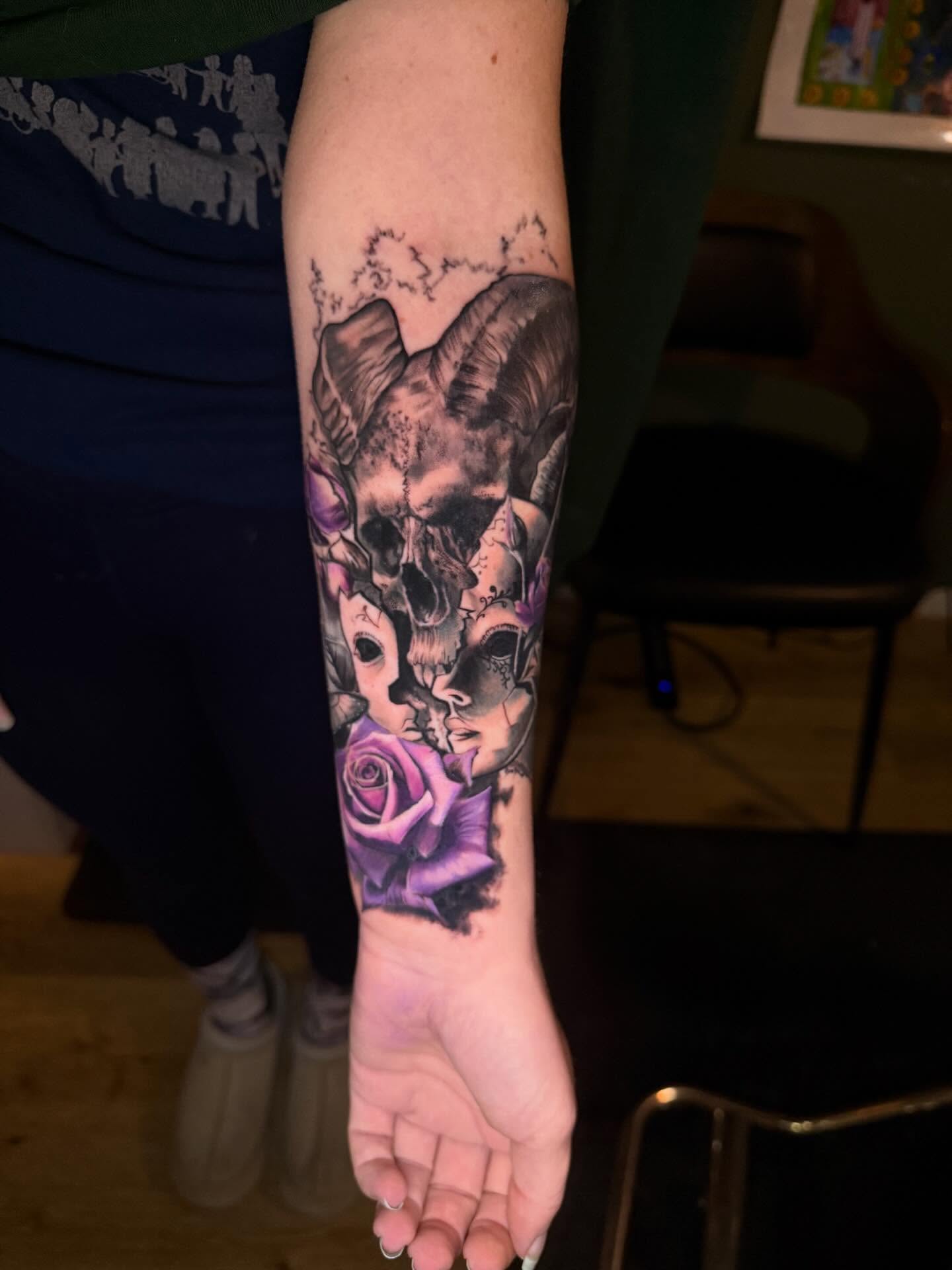 Tattoo by @artifexinks — dark_realism, realism