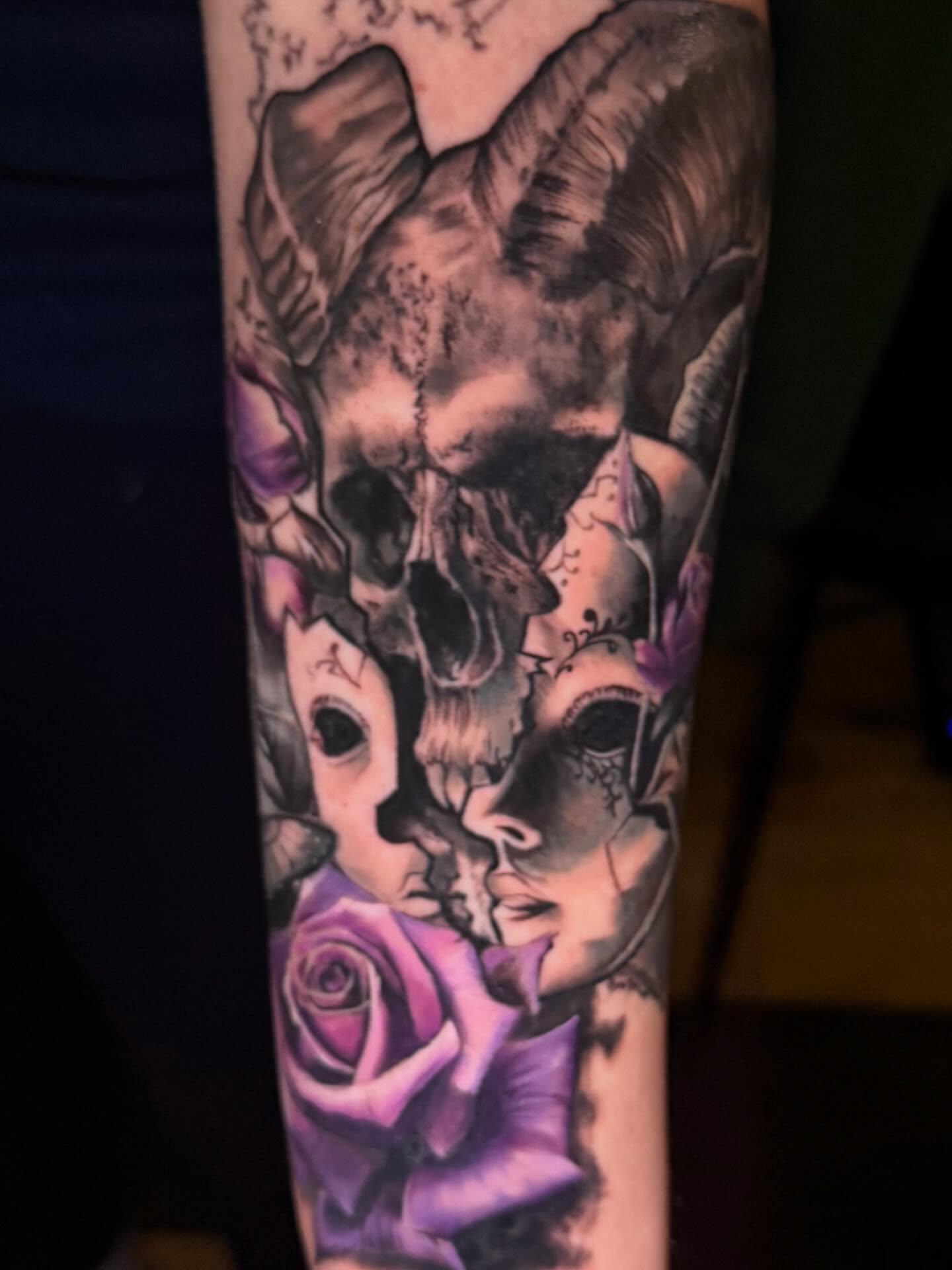 Tattoo by @artifexinks — realism, dark_realism