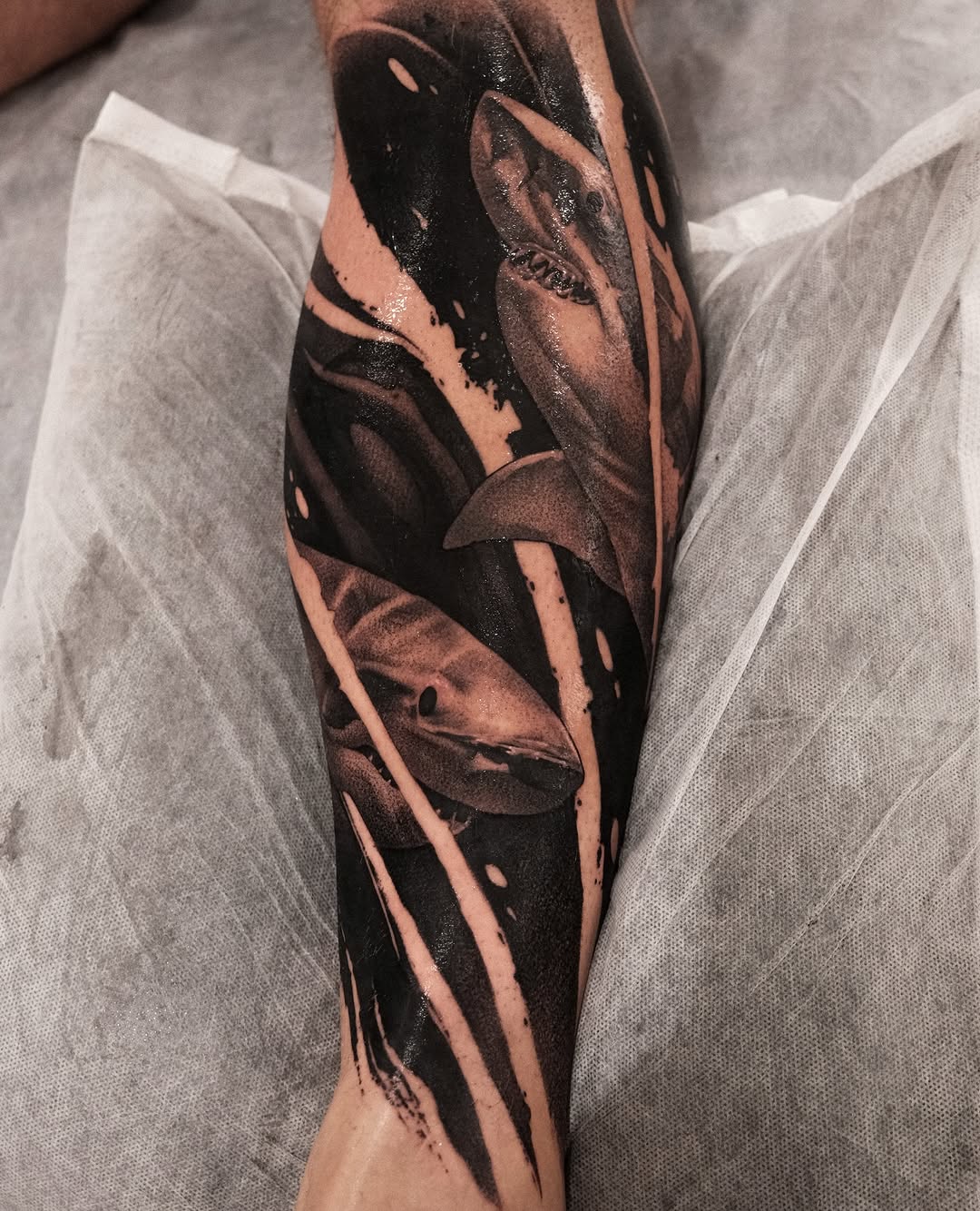 Tattoo by @who_is_ryu — realism, black_and_grey