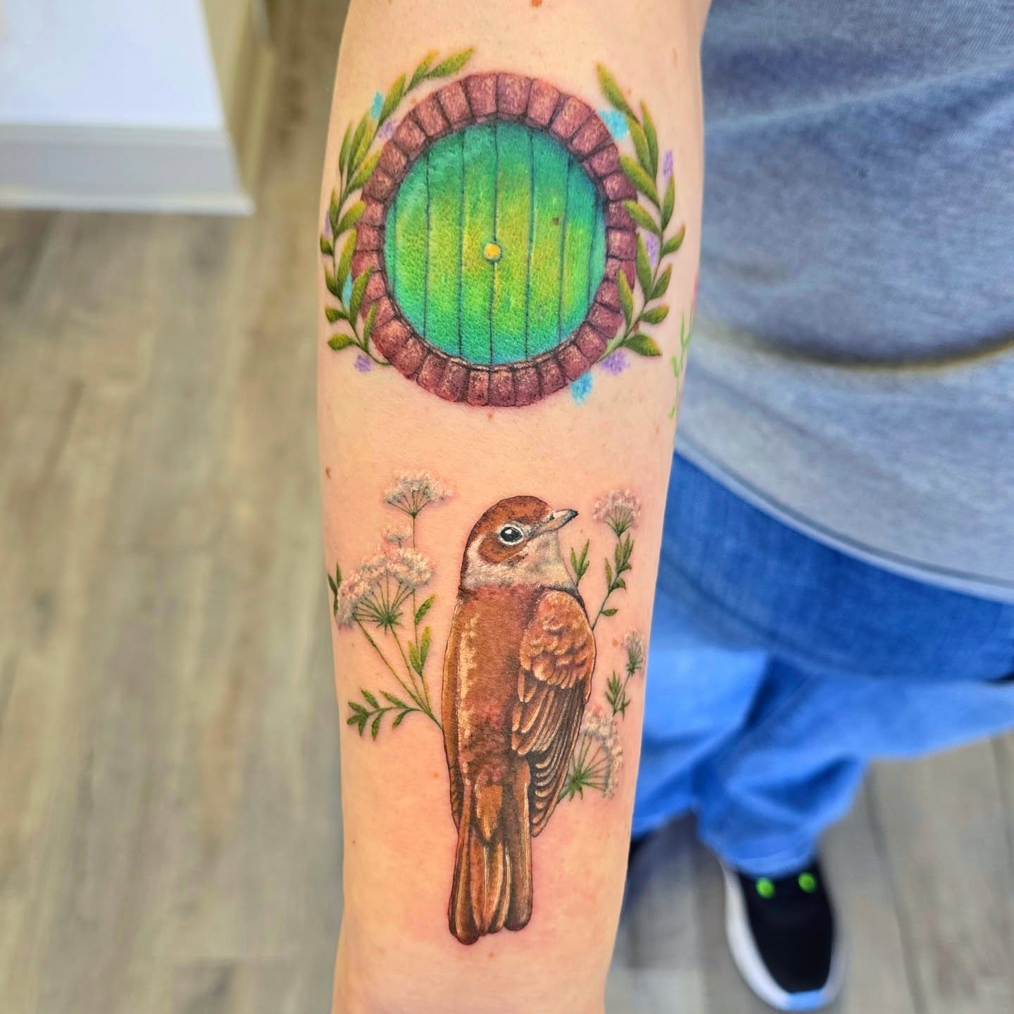 Tattoo by @emilylouisetattoos β realism, watercolor