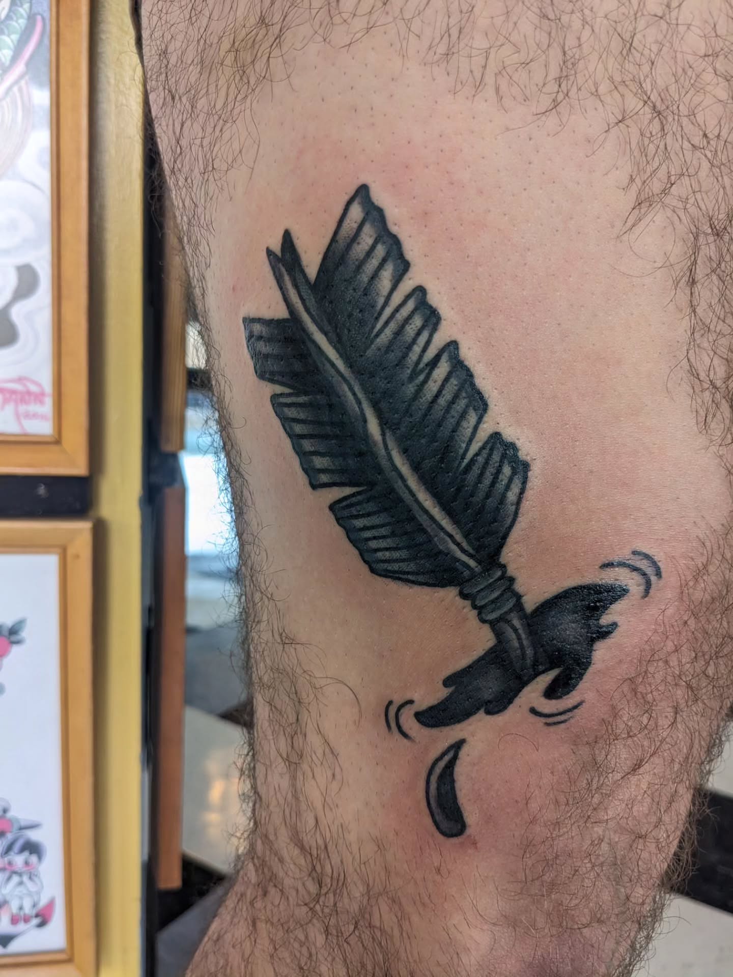 Tattoo by @leruetattoo — black_and_grey