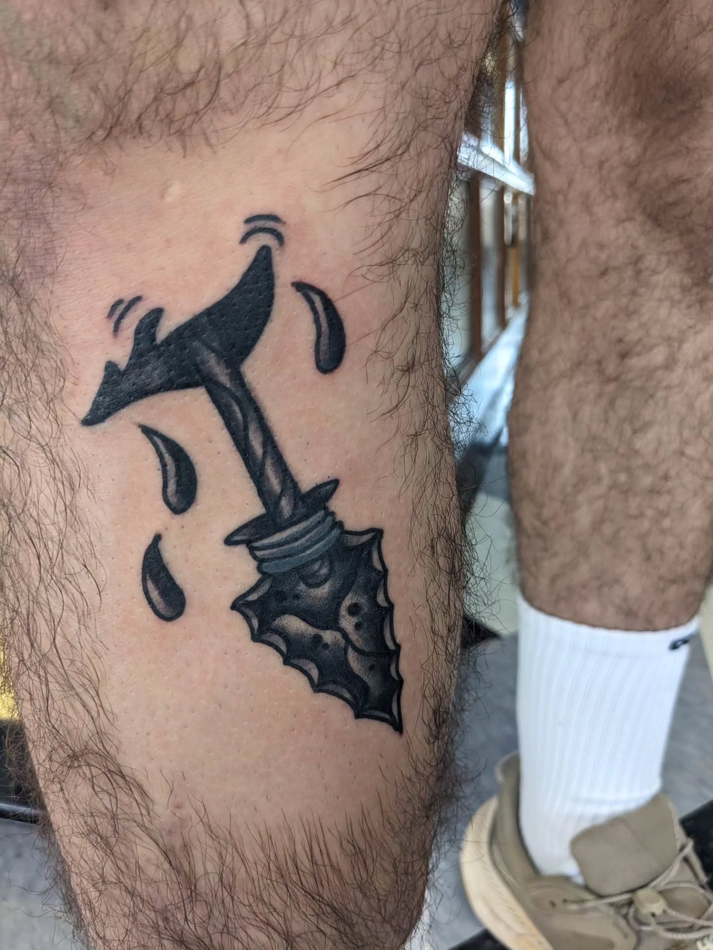 Tattoo by @leruetattoo — black_and_grey
