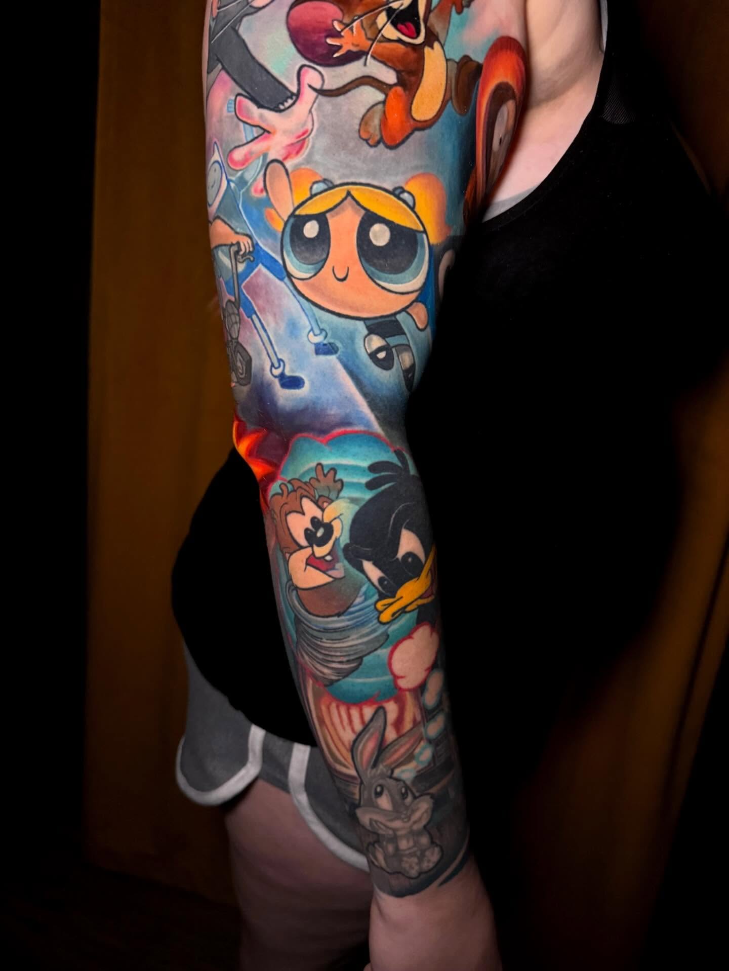 Tattoo by @inkmejohnny — new_school, dotwork